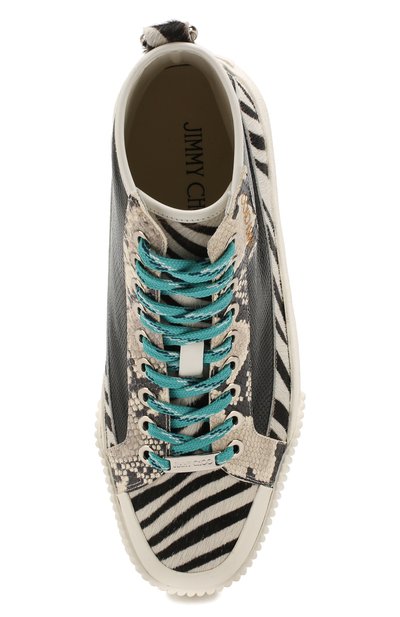 Кожаные кеды impala JIMMY CHOO, арт. IMPALA/HI/M/ZZ0, фото 5