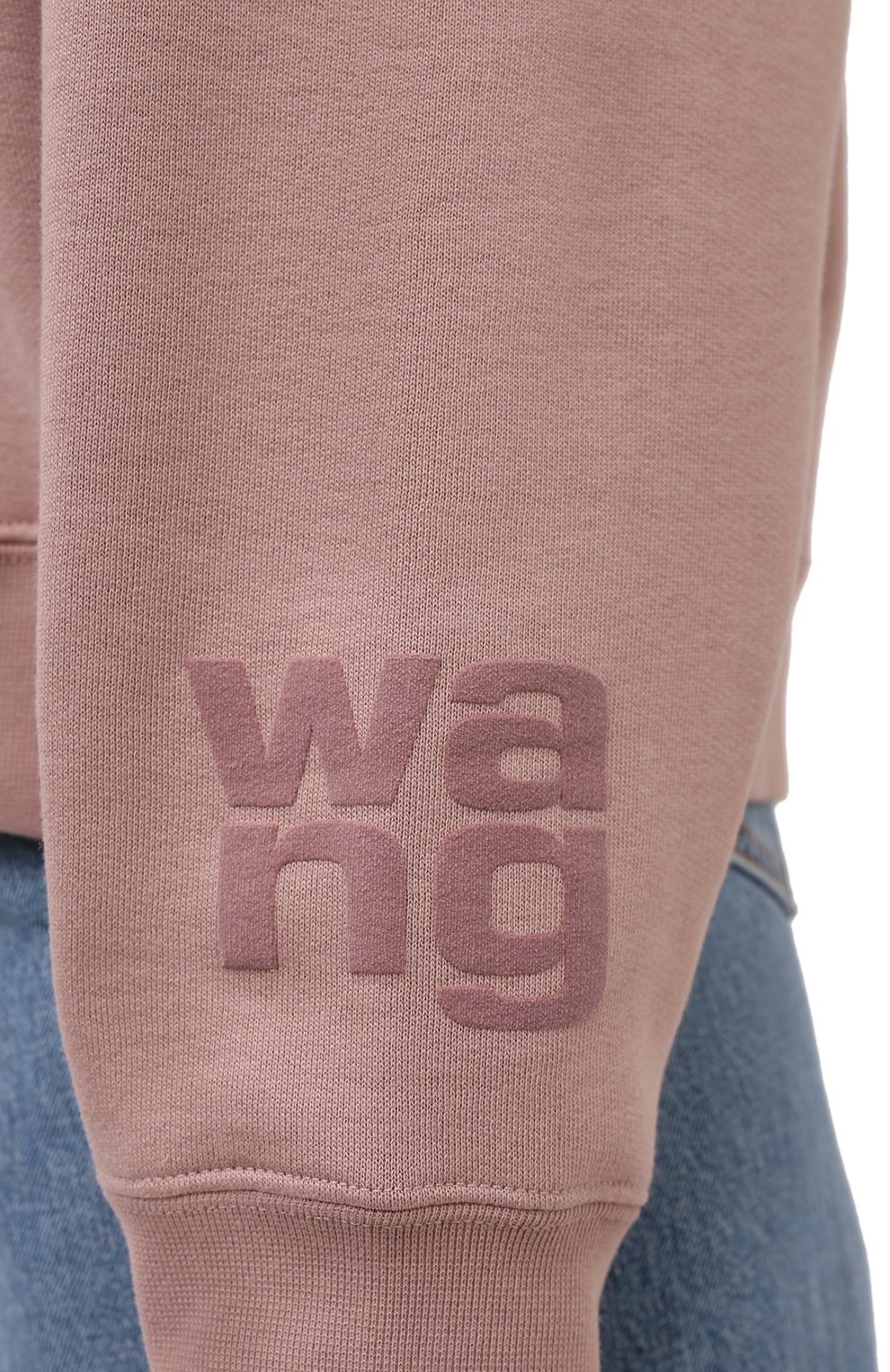 Хлопковое худи ALEXANDERWANG.T, арт. 4CC1202025, фото 5