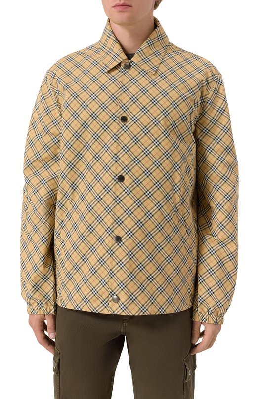Куртка-рубашка Burberry 8110283 Бежевый  8110283 Фото 3