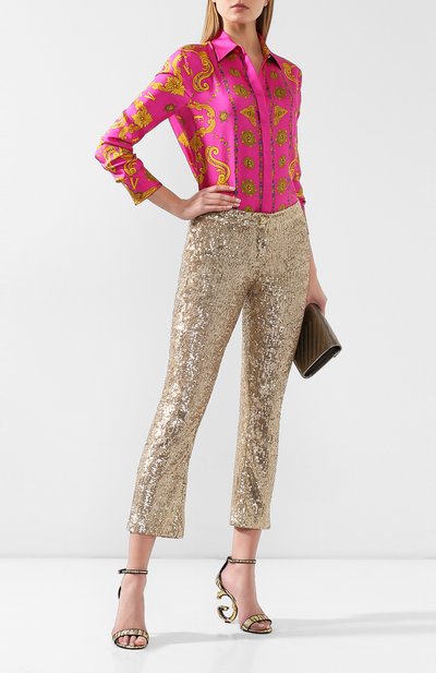 Текстильные босоножки keira DOLCE & GABBANA, арт. CR0739/AJ707, фото 2