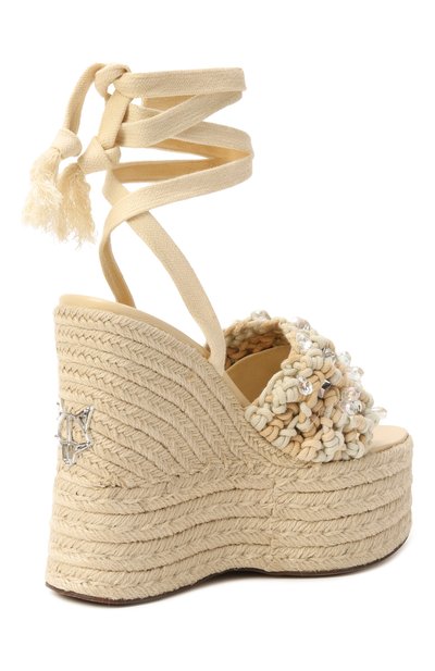 Текстильные босоножки peony NAKED WOLFE, арт. PE0NY/R0PE, фото 5