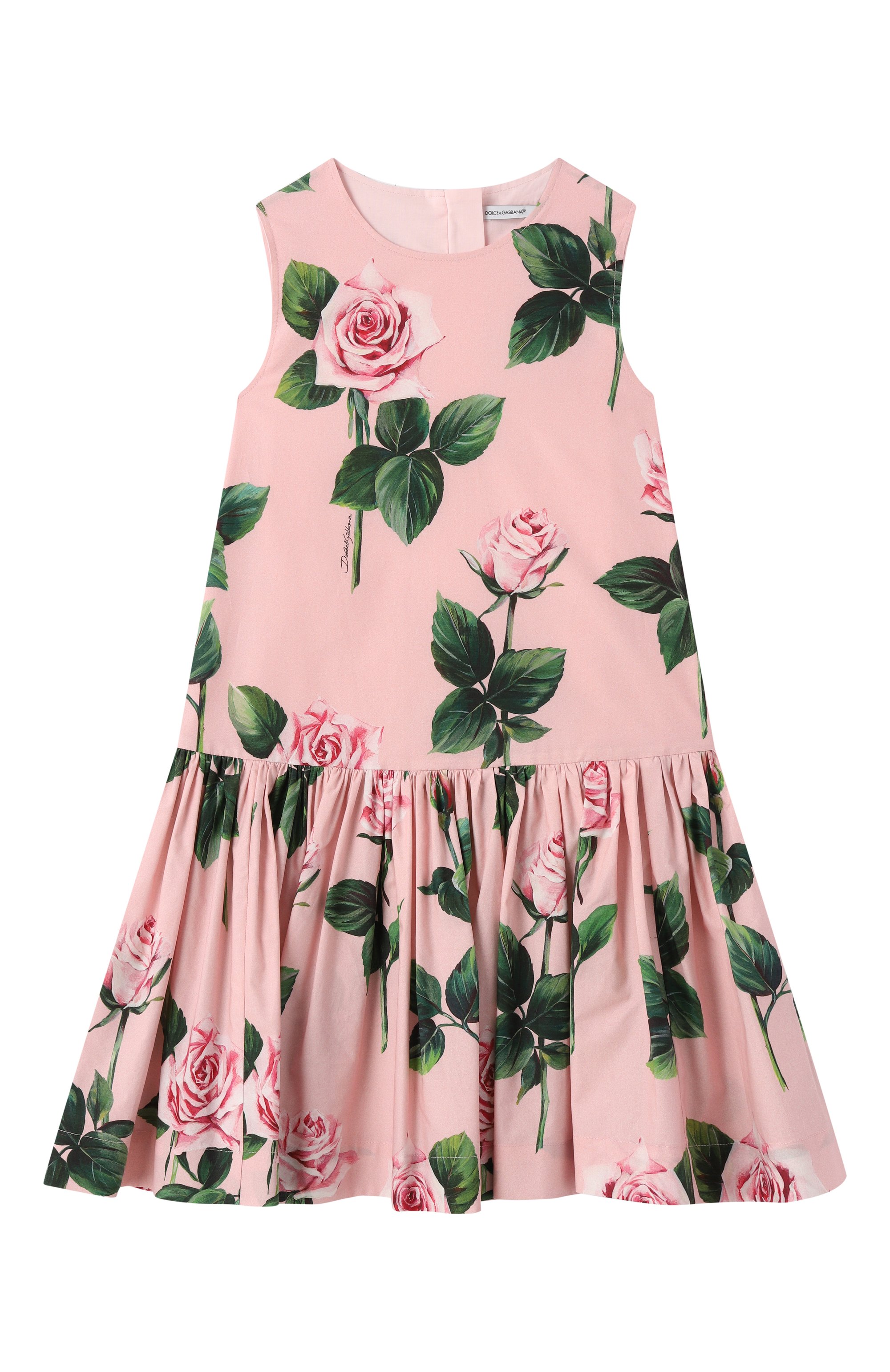 Хлопковое платье DOLCE & GABBANA, арт. L53DH9/HS5S7/8-14, фото 1