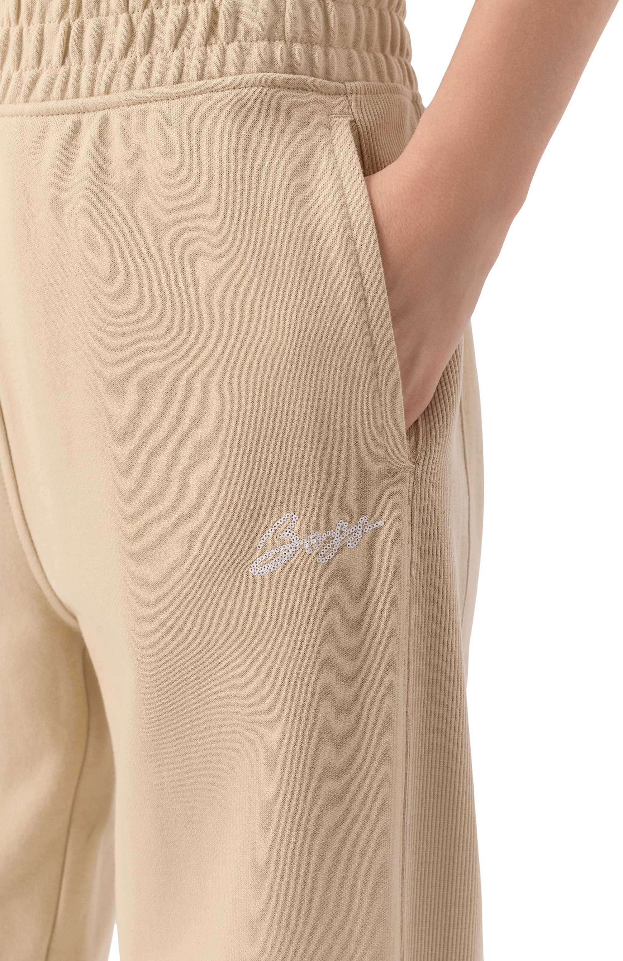 Хлопковые джоггеры BOSS ORANGE, арт. 50540278, фото 5