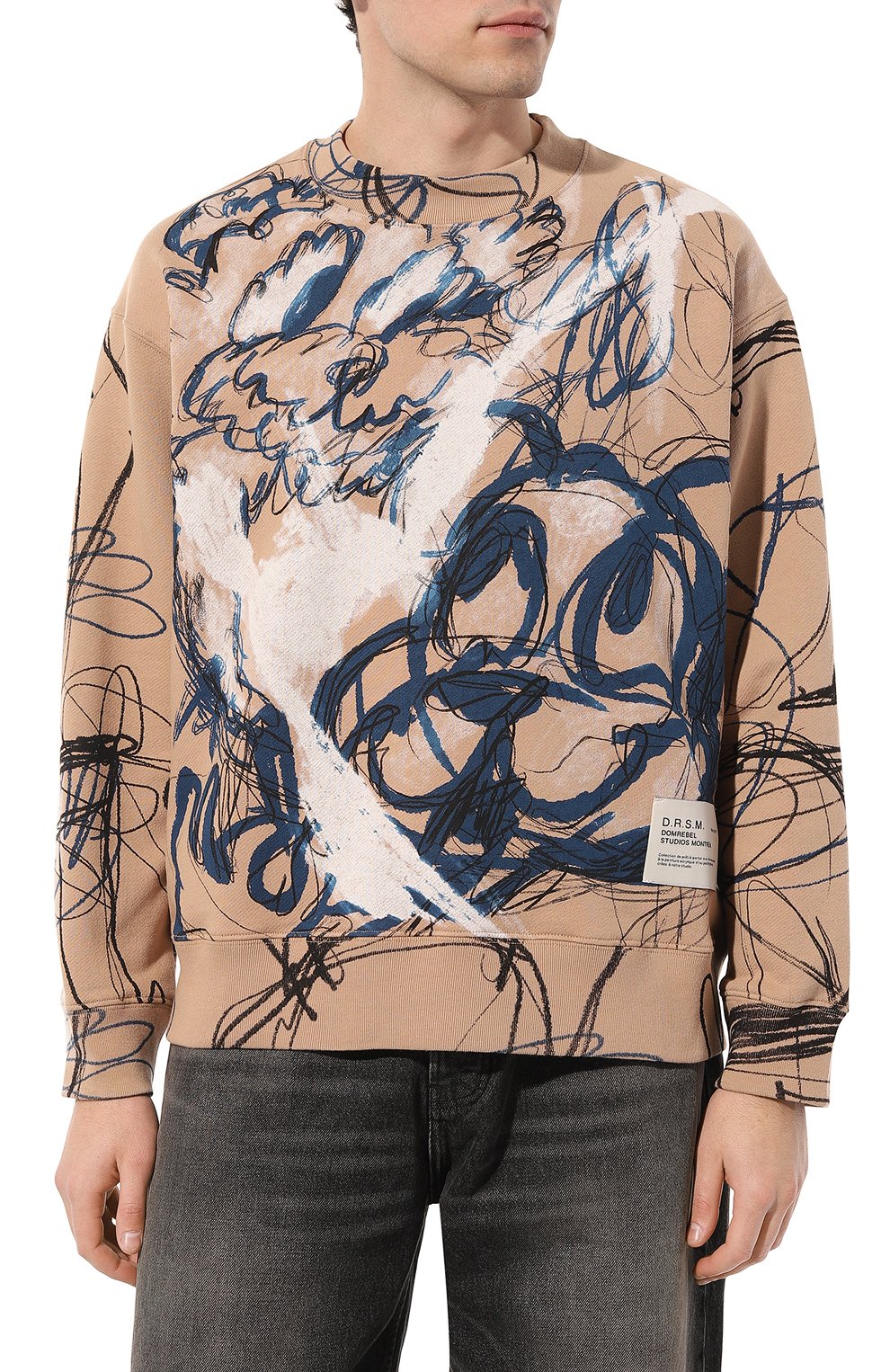 Хлопковый свитшот DOMREBEL, арт. MBUDS/SWEATSHIRT, фото 3