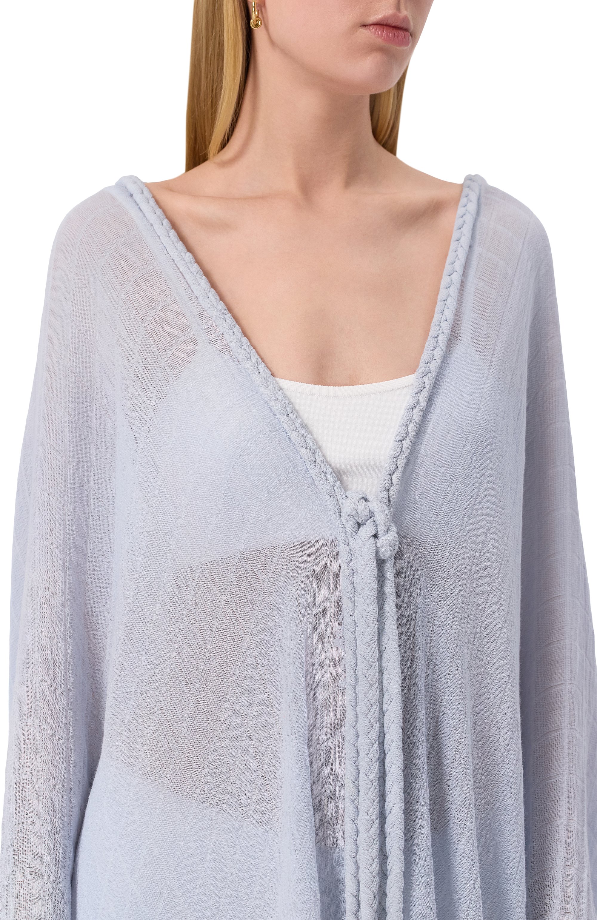 Хлопковая туника KASIA KULENTY, арт. GAYA DUSTER, фото 5