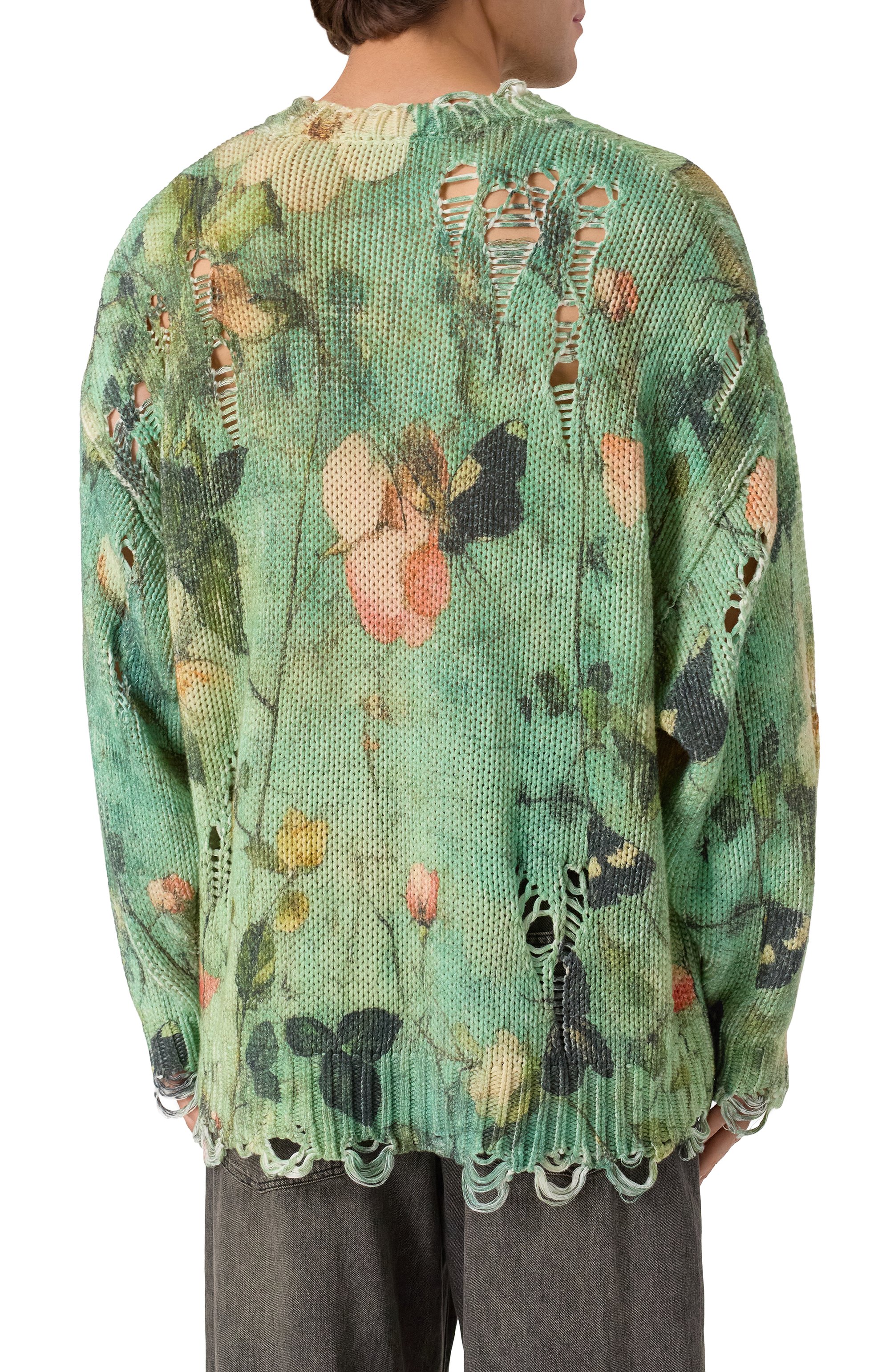 Хлопковый свитер R13, арт. R13WY197-Y218A, фото 4