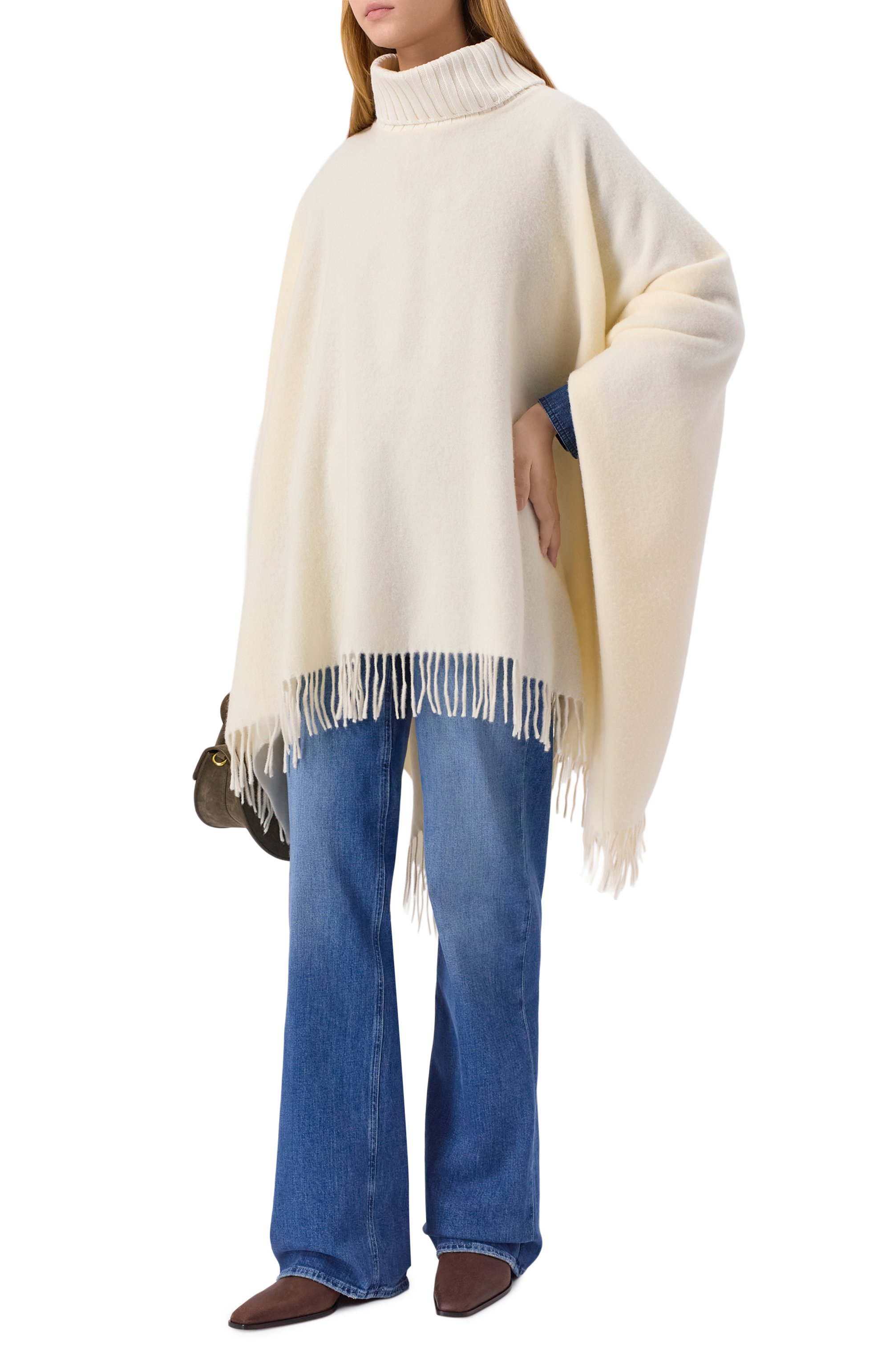 Пончо из шерсти и кашемира GRAN SASSO, арт. 95293/93093, фото 2