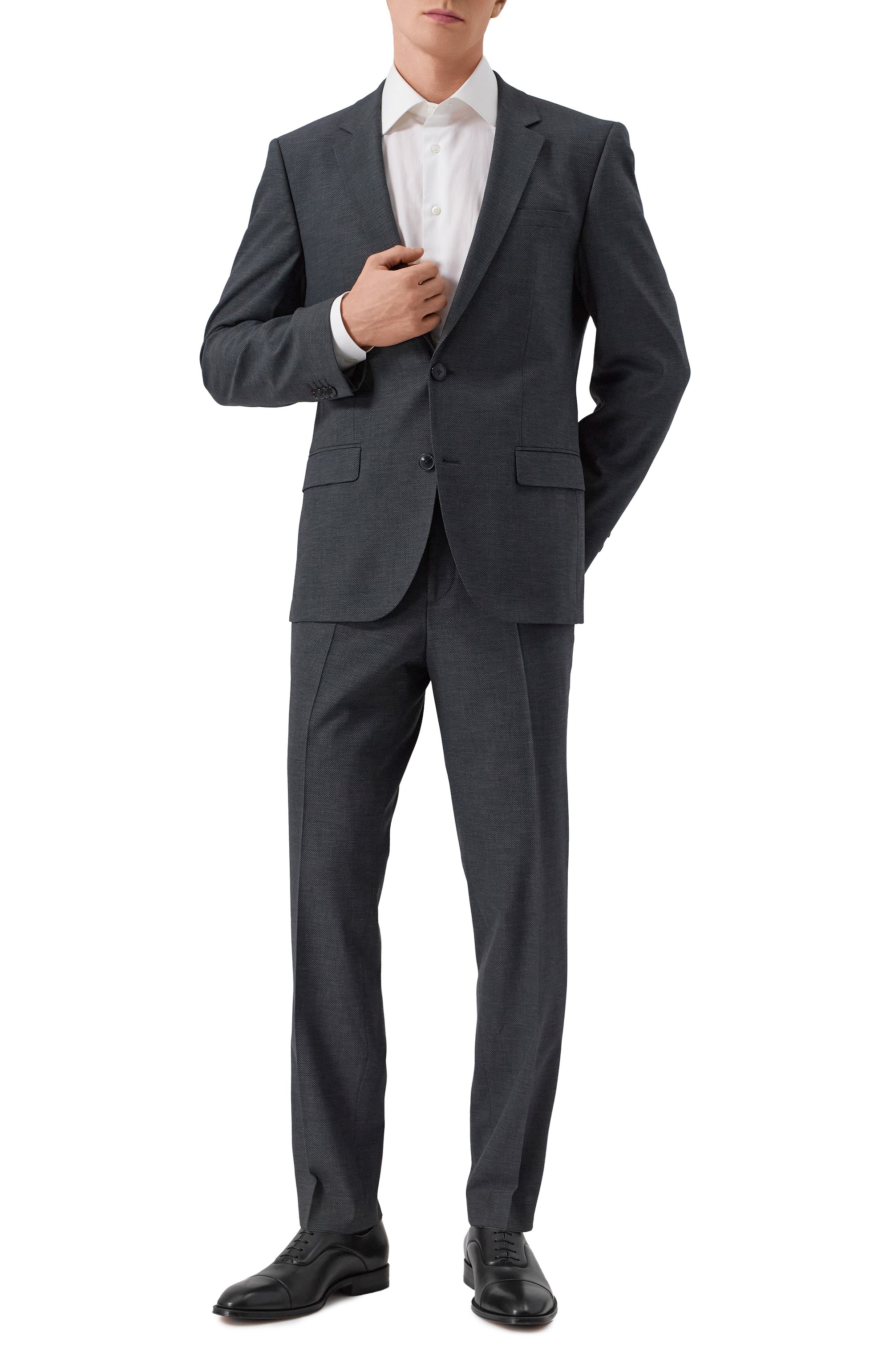 Кожаные оксфорды derrek BOSS, арт. 50530522, фото 2