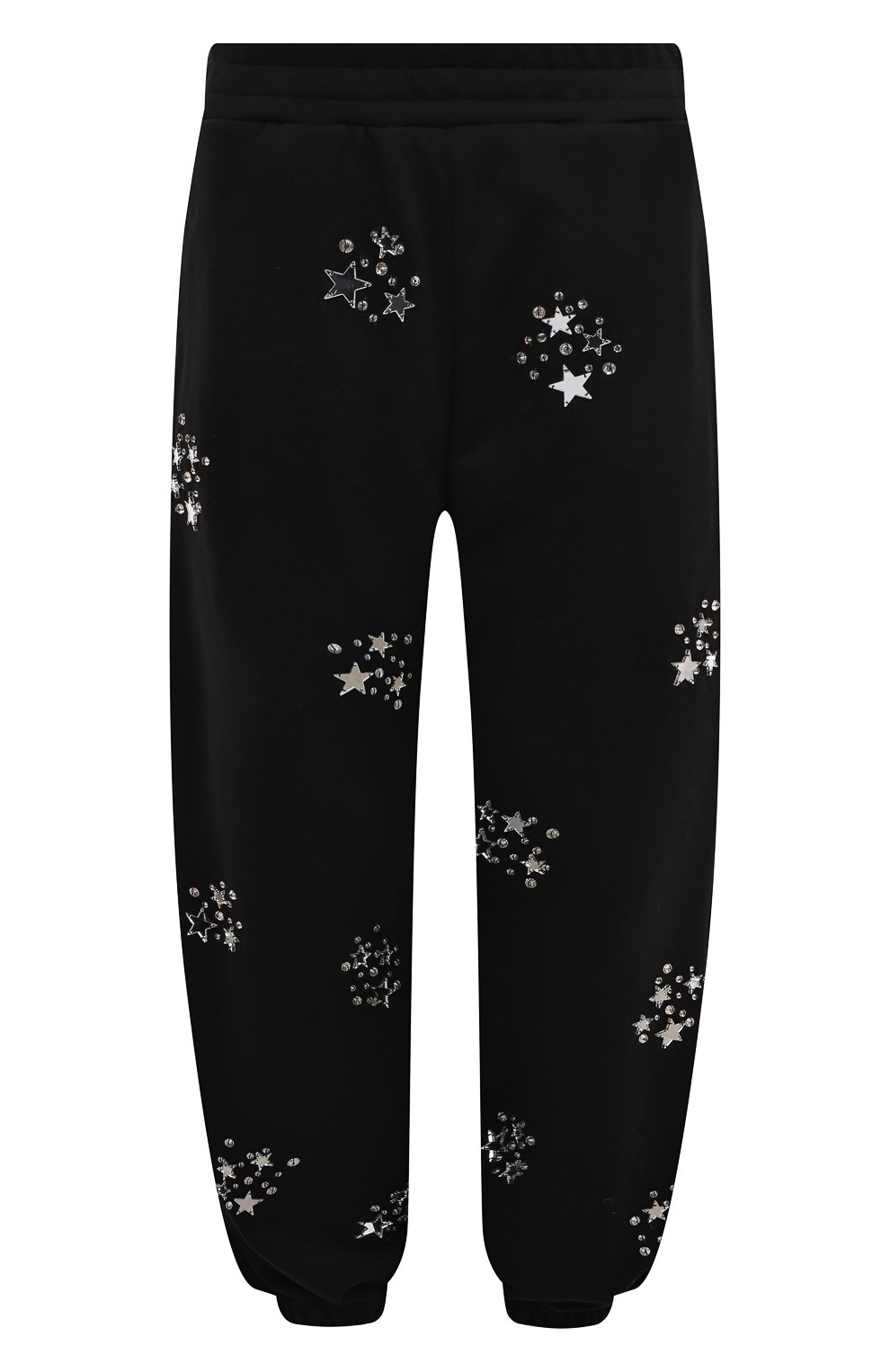 Хлопковые джоггеры MSGM черного цвета по цене 49950 руб., арт. 3342MDP165 227999, фото 1 Хлопковые джоггеры MSGM, арт. 3342MDP165 227999, фото 1