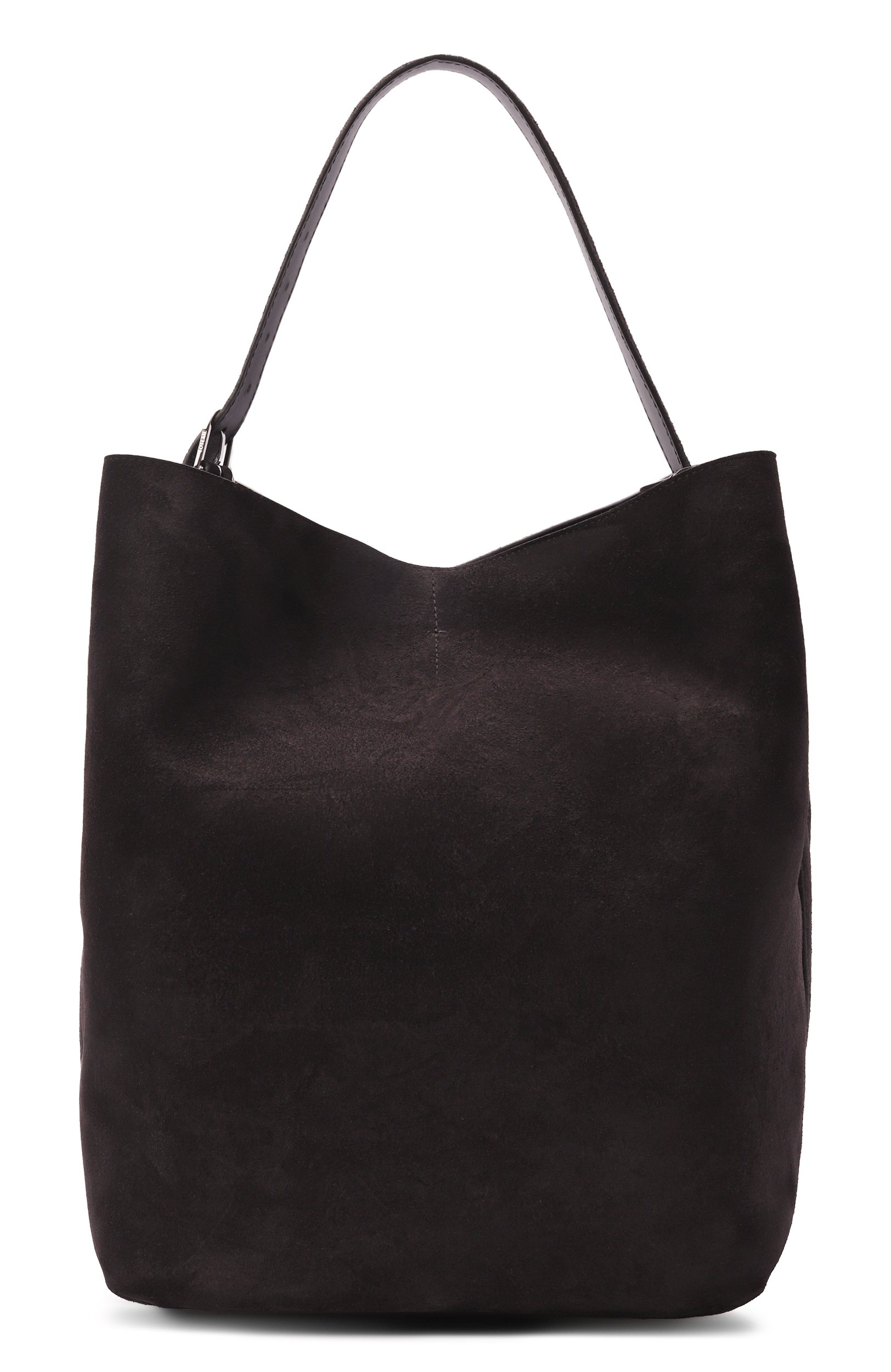 Сумка-тоут belted TOTEME коричневого цвета по цене 136000 руб., арт. 234-WLGBG038-LE0004, фото 1 Сумка-тоут belted TOTEME, арт. 234-WLGBG038-LE0004, фото 1