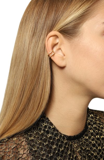 Кафф JEWLIA золотого цвета по цене 10000 руб., арт. JR-76П, фото 2 Кафф JEWLIA, арт. JR-76П, фото 2