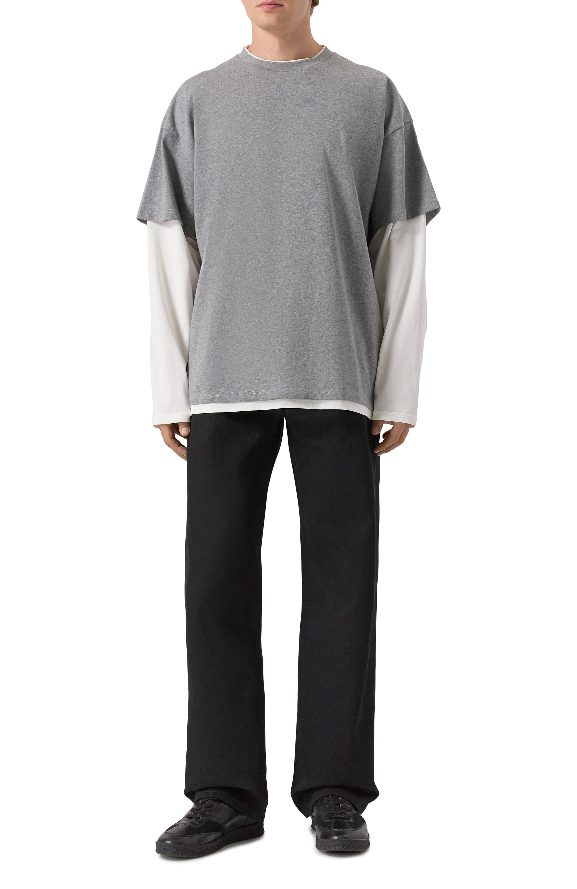 Хлопковый лонгслив JIL SANDER, арт. J61GC0001/J20332, фото 2