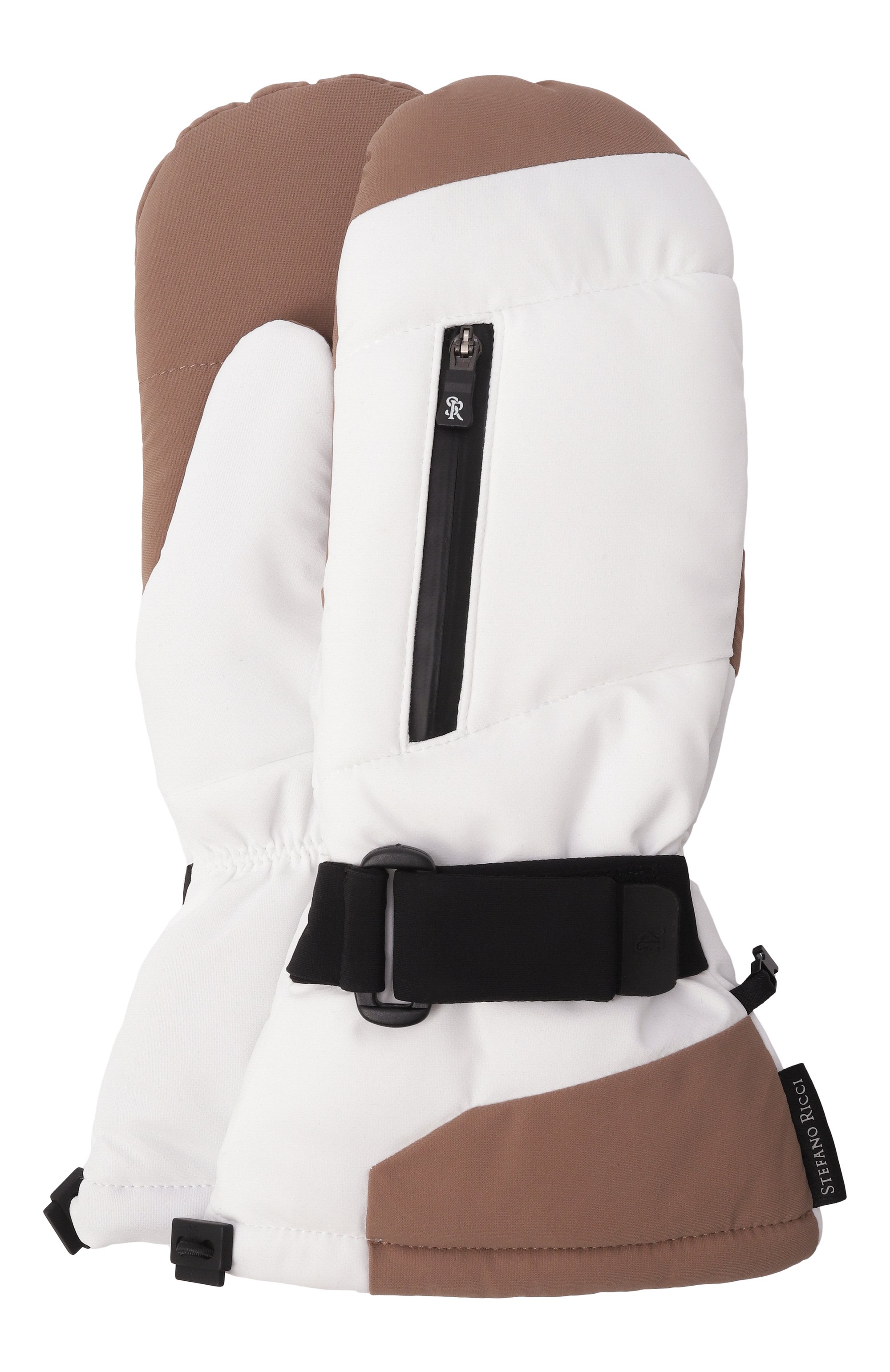 Варежки STEFANO RICCI белого цвета по цене 116000 руб., арт. M6G5300010/PA003R, фото 1 Варежки STEFANO RICCI, арт. M6G5300010/PA003R, фото 1