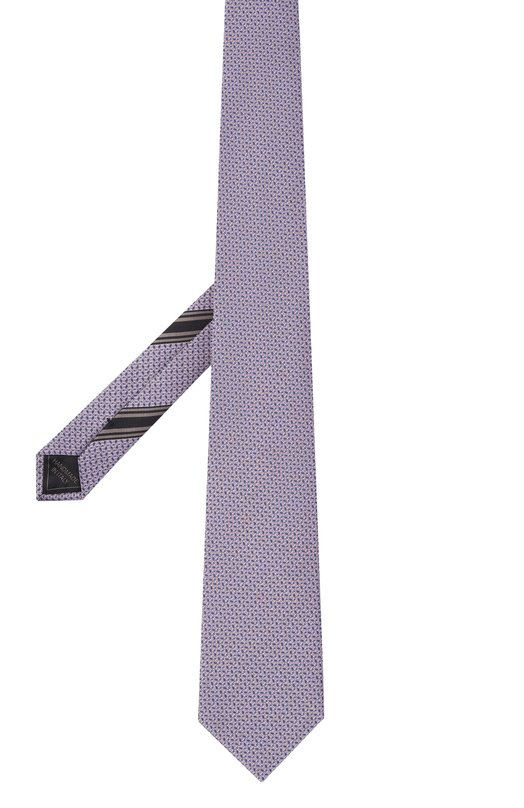 Шелковый галстук Brioni 062I00/PD469 Розовый  062I00/PD469 Фото 3