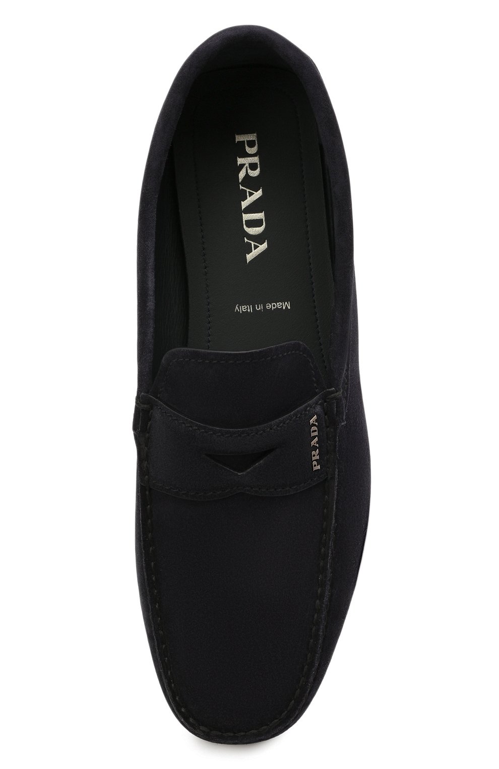 Замшевые мокасины PRADA, арт. 2DD158-103-F0216-U00I, фото 5