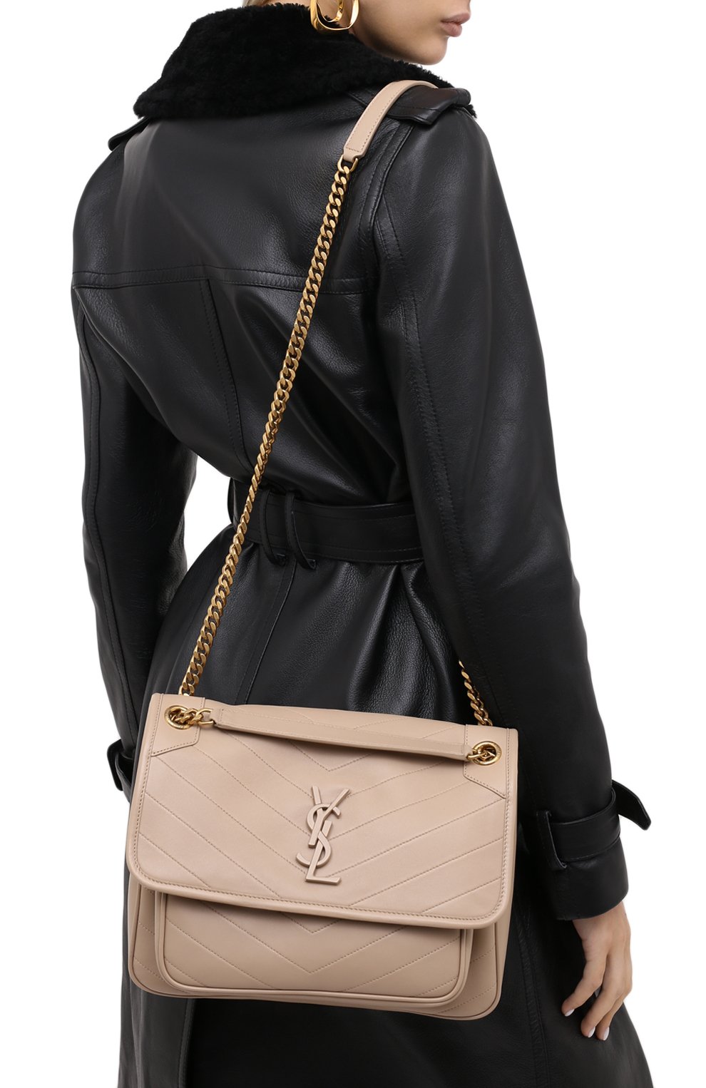 Сумка niki medium SAINT LAURENT, арт. 633158/1EL07, фото 5