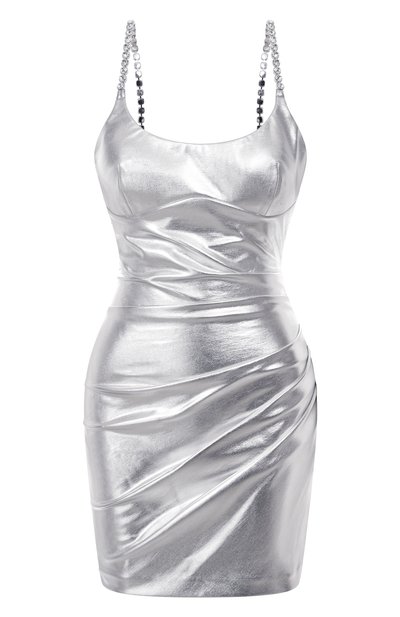 Женское платье из вискозы AREA, арт. FW25AWDR0192FA01