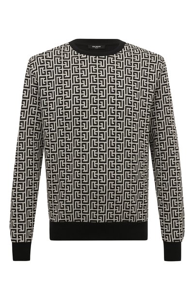 Мужской хлопковый свитшот BALMAIN, арт. YH1JQ040JB22
