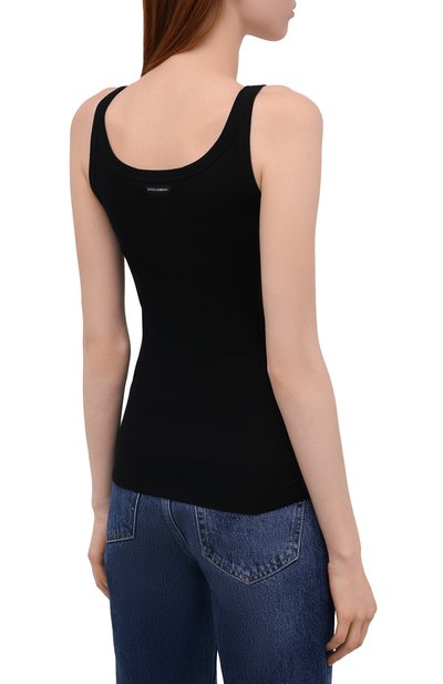 Хлопковая майка DOLCE & GABBANA, арт. F8H25T/FU7AV, фото 4