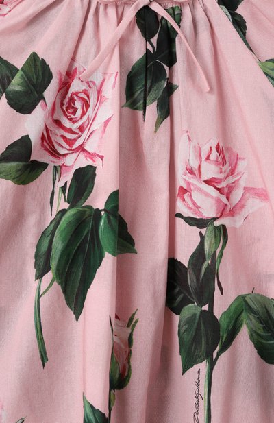 Хлопковое платье DOLCE & GABBANA, арт. L54DF8/HS5TA/2-6, фото 3