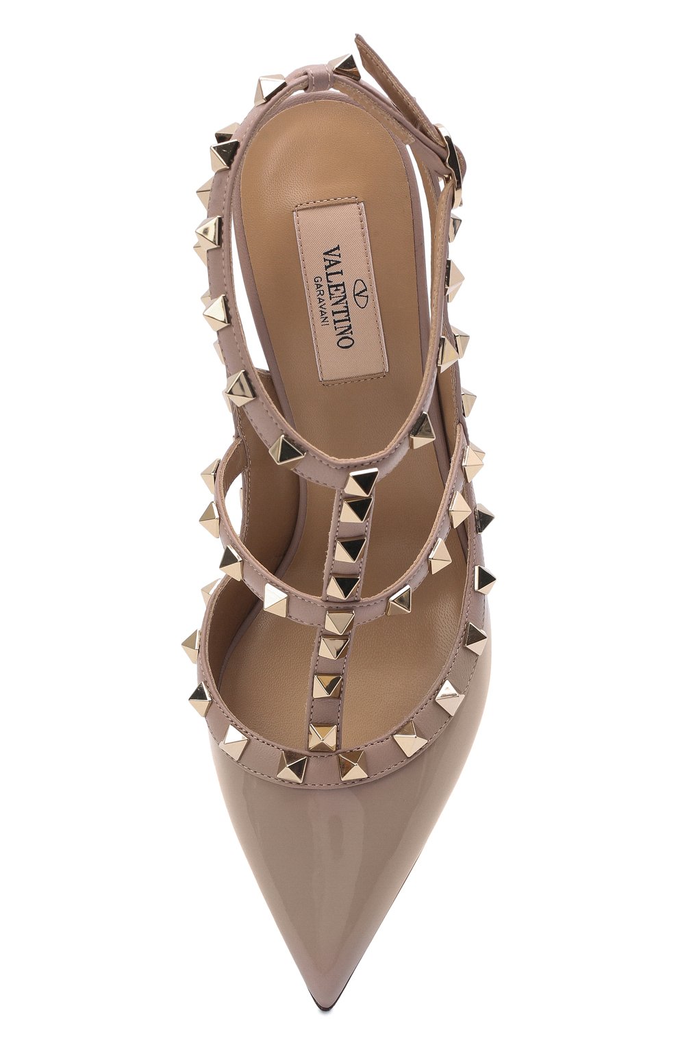 Кожаные туфли rockstud VALENTINO, арт. XW2S0393/VNW, фото 6