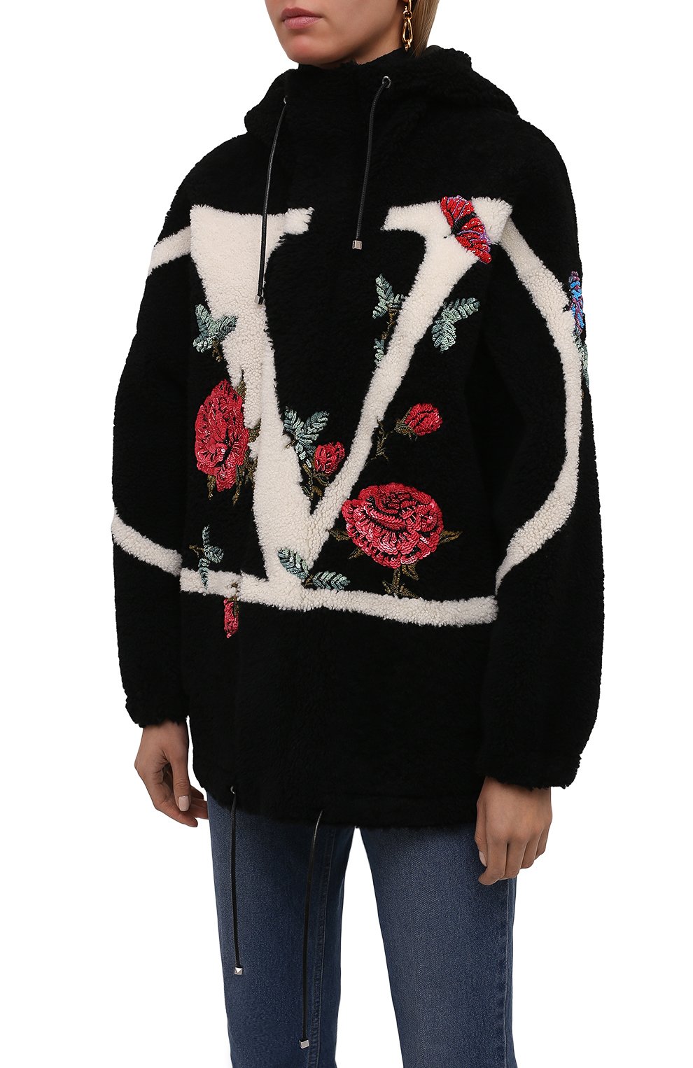 Анорак из овчины VALENTINO, арт. WF3FB5F86TF, фото 3