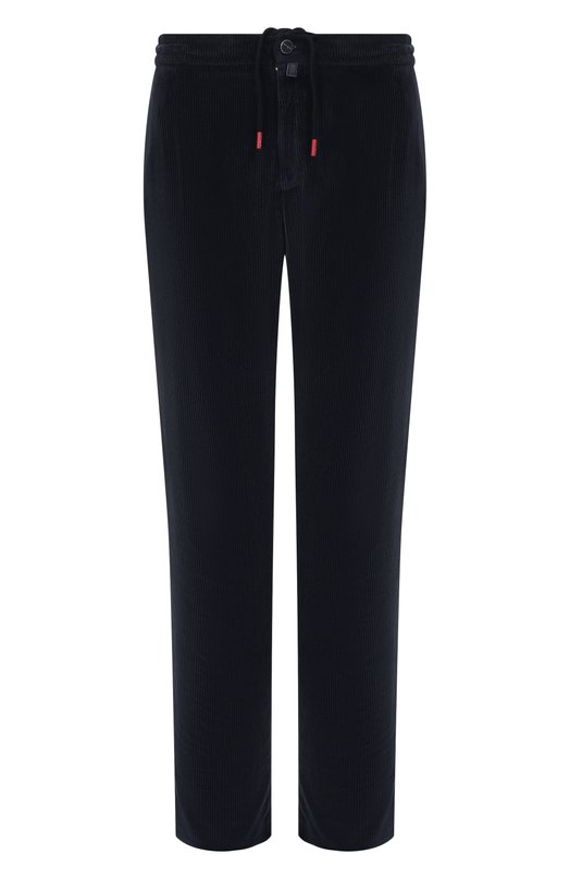 Вельветовые брюки Kiton UPLACRK0138H22 Чёрный UPLACRK0138H22
