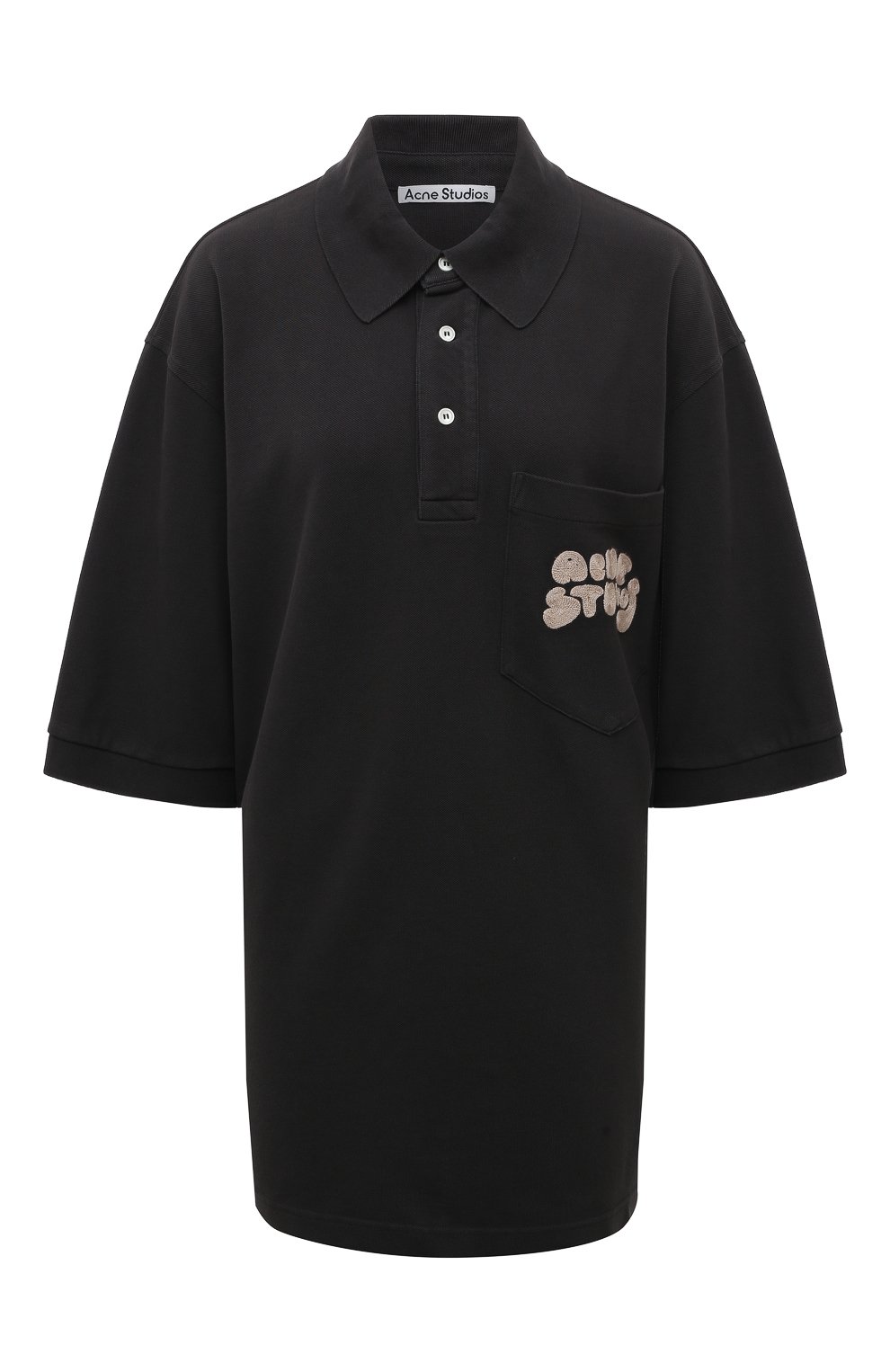 Хлопковое поло ACNE STUDIOS, арт. FN MN TSHI000425AA2, фото 1