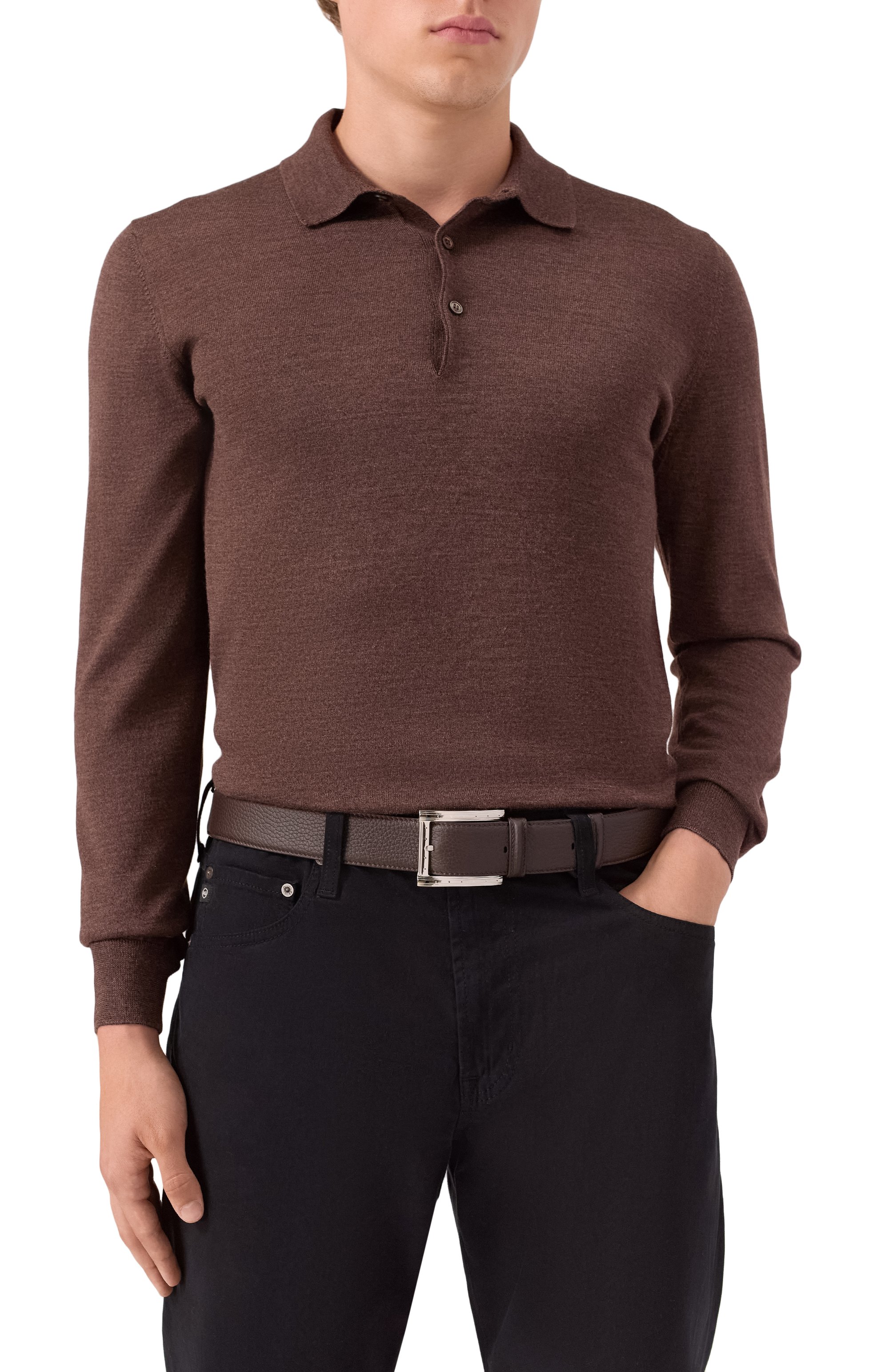 Кожаный ремень STEFANO RICCI, арт. N382VD/A516P, фото 2