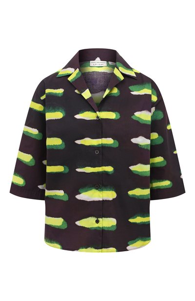 Женская хлопковая рубашка DRIES VAN NOTEN, арт. 211-30704-2005