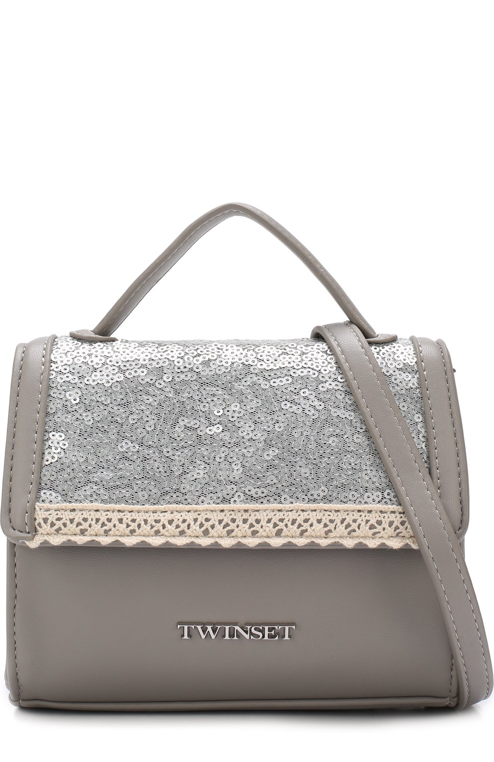 Сумка с отделкой пайетками TWINSET, арт. GS87BA, фото 4