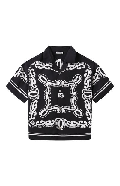 Рубашка из вискозы DOLCE & GABBANA, арт. L43S81/FP8F7/2-6