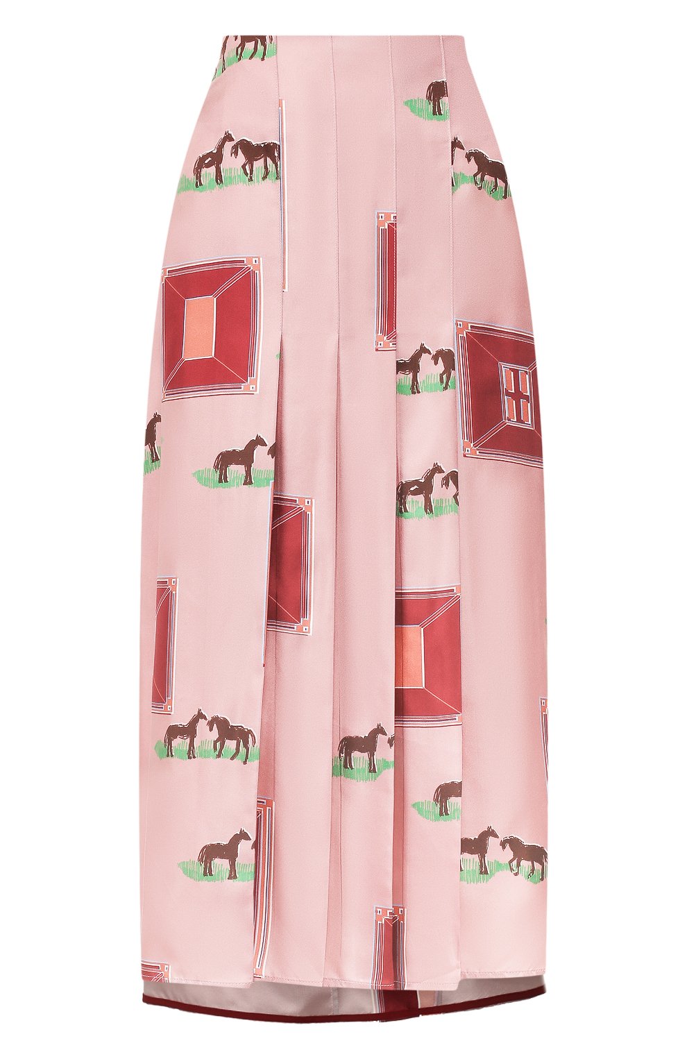 Шелковая юбка VICTORIA BECKHAM, арт. 1120WSK000591A, фото 1