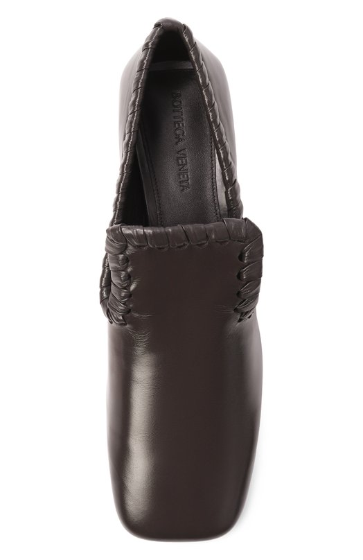 Кожаные туфли Sabato  Bottega Veneta 868212/V3H90 Коричневый  868212/V3H90 Фото 6