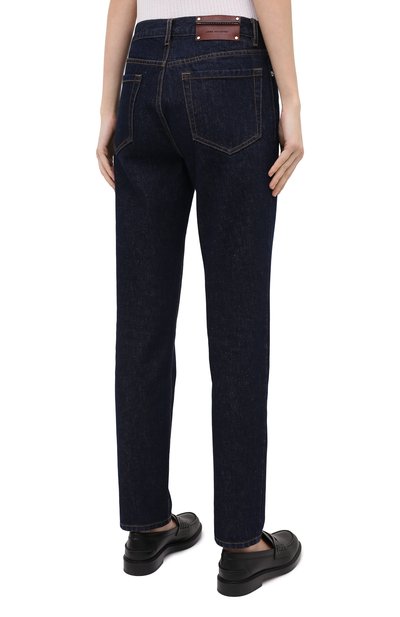 Джинсы DRIES VAN NOTEN синего цвета по цене 23750 руб., арт. 202-12404-1385, фото 4 Джинсы DRIES VAN NOTEN, арт. 202-12404-1385, фото 4