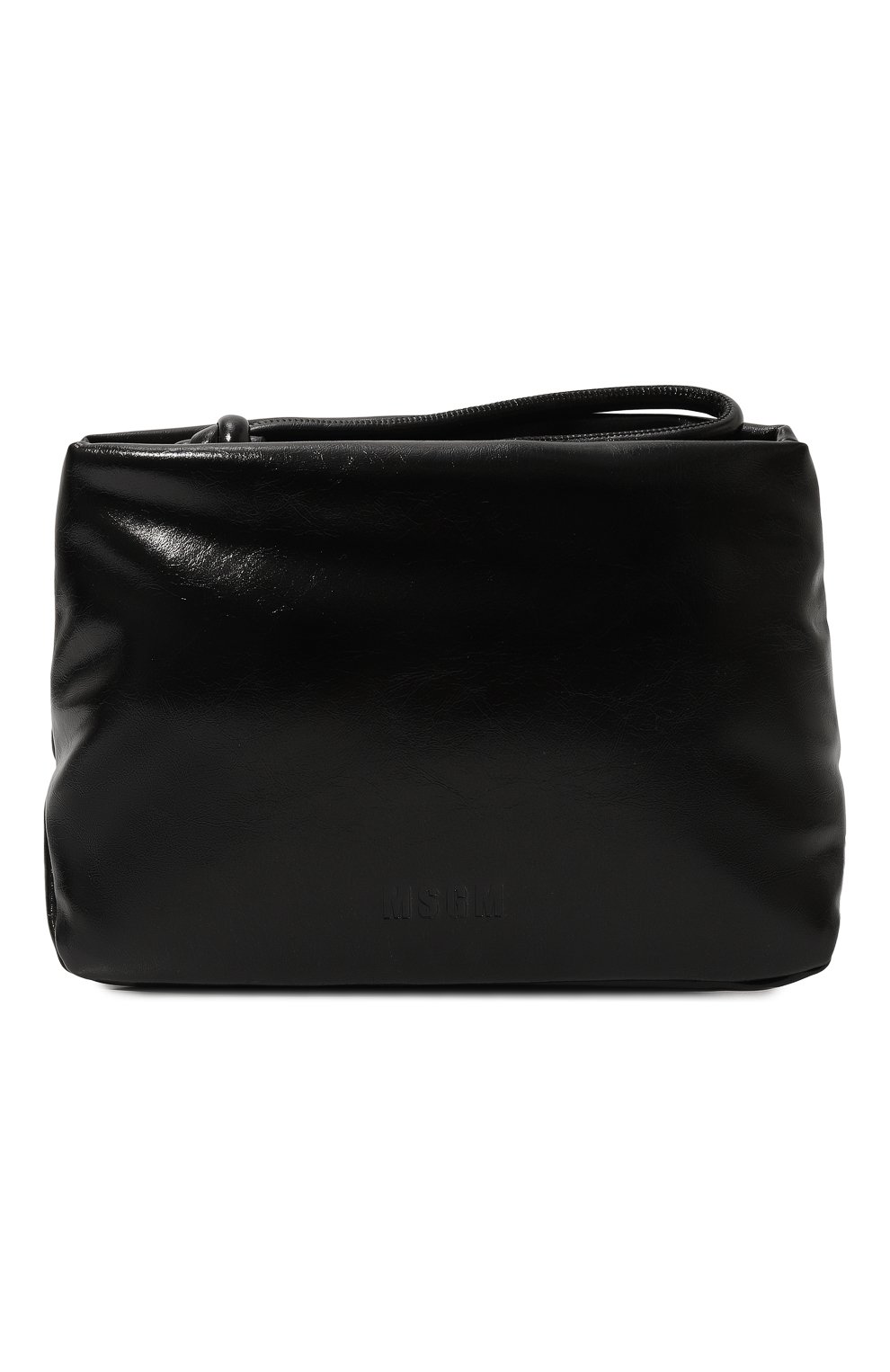 Клатч MSGM черного цвета по цене 28500 руб., арт. 3541MDZ17/486, фото 1 Клатч MSGM, арт. 3541MDZ17/486, фото 1