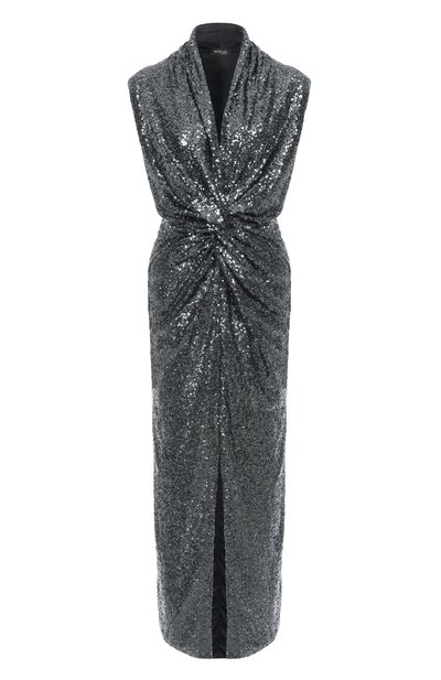 Женское платье с отделкой пайетками KITON, арт. D60317K0517G01