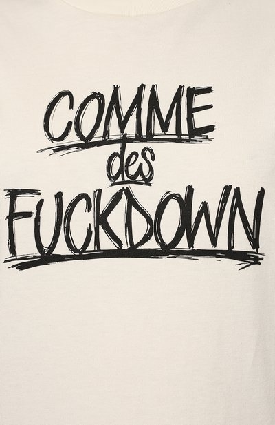 Хлопковая футболка COMME DES FUCKDOWN, арт. CDFD1933, фото 5