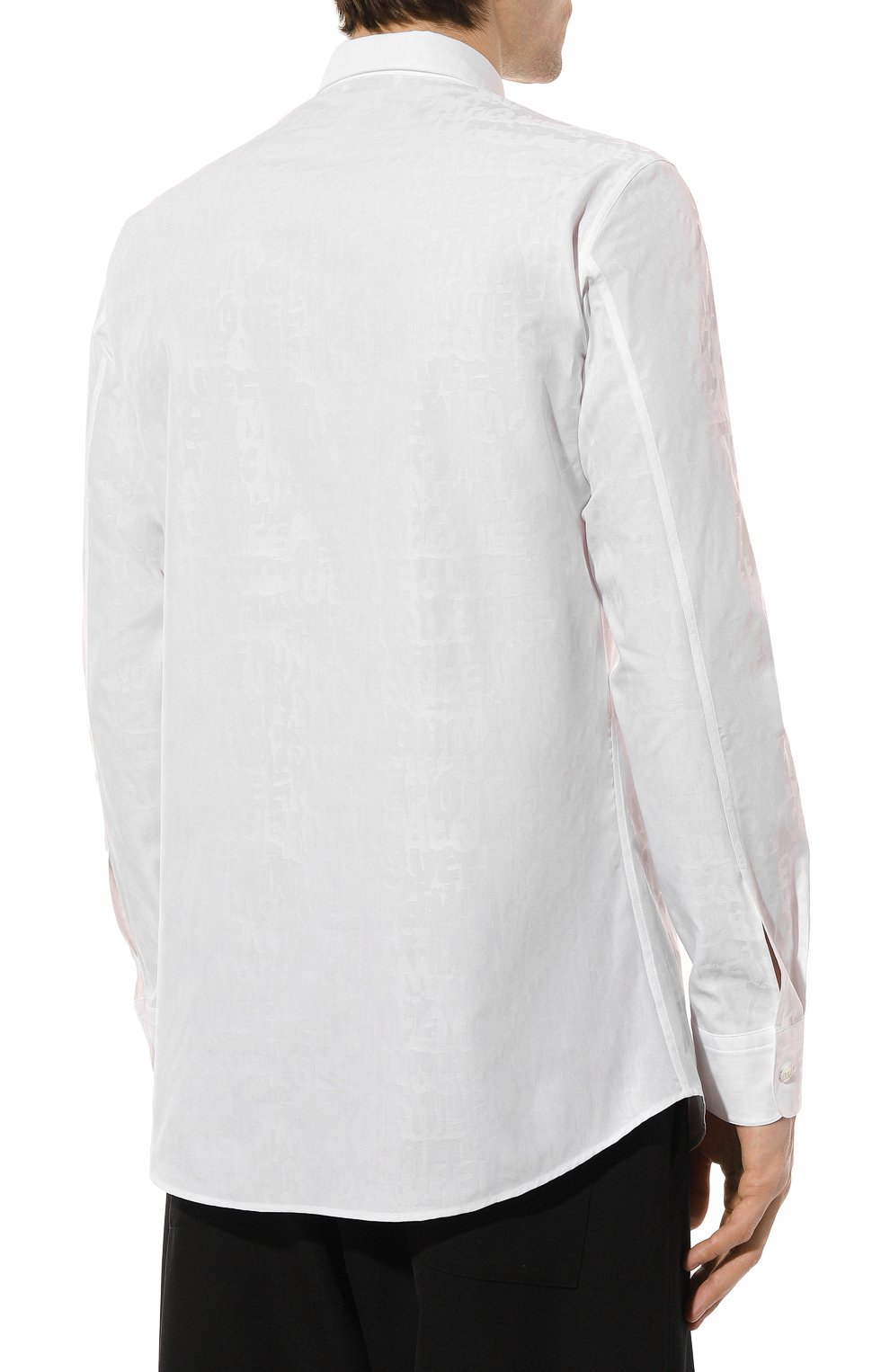 Хлопковая рубашка ALEXANDER MCQUEEN, арт. 727083 QUN76, фото 4