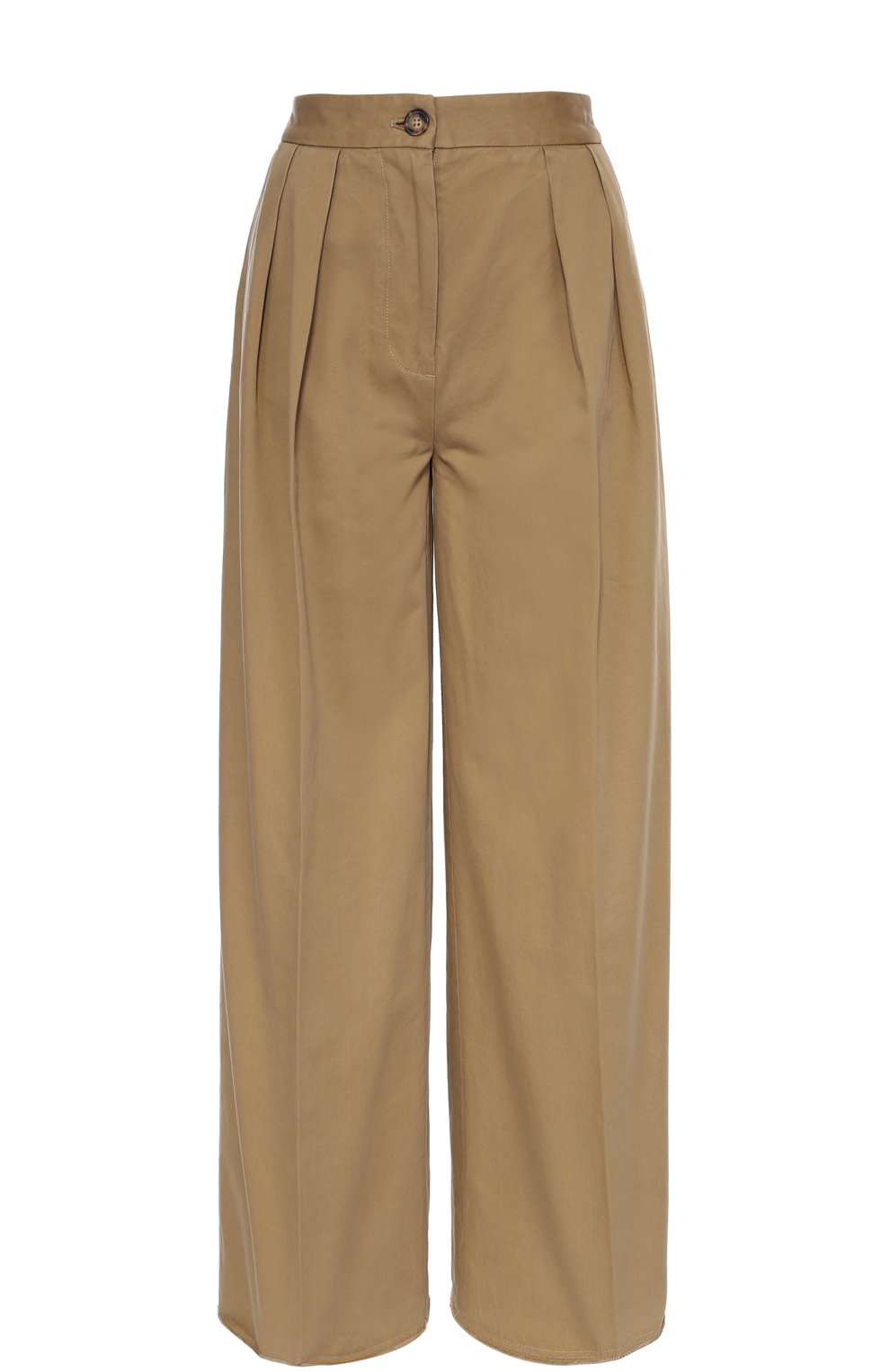 Широкие брюки с завышенной талией и защипами MONCLER, арт. B2-093-16416-00-57950, фото 1