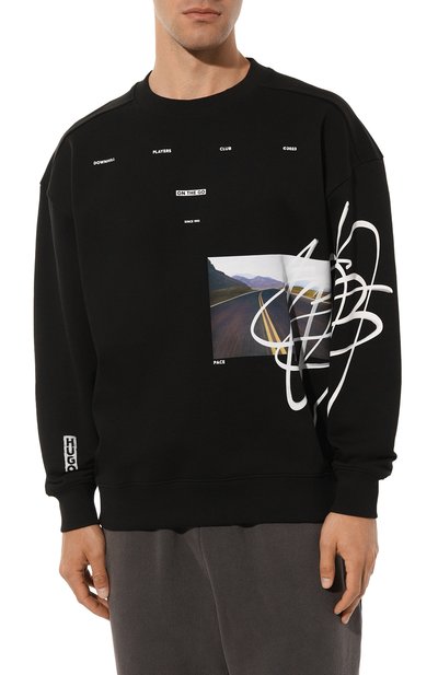 Хлопковый свитшот HUGO, арт. 50493703, фото 3