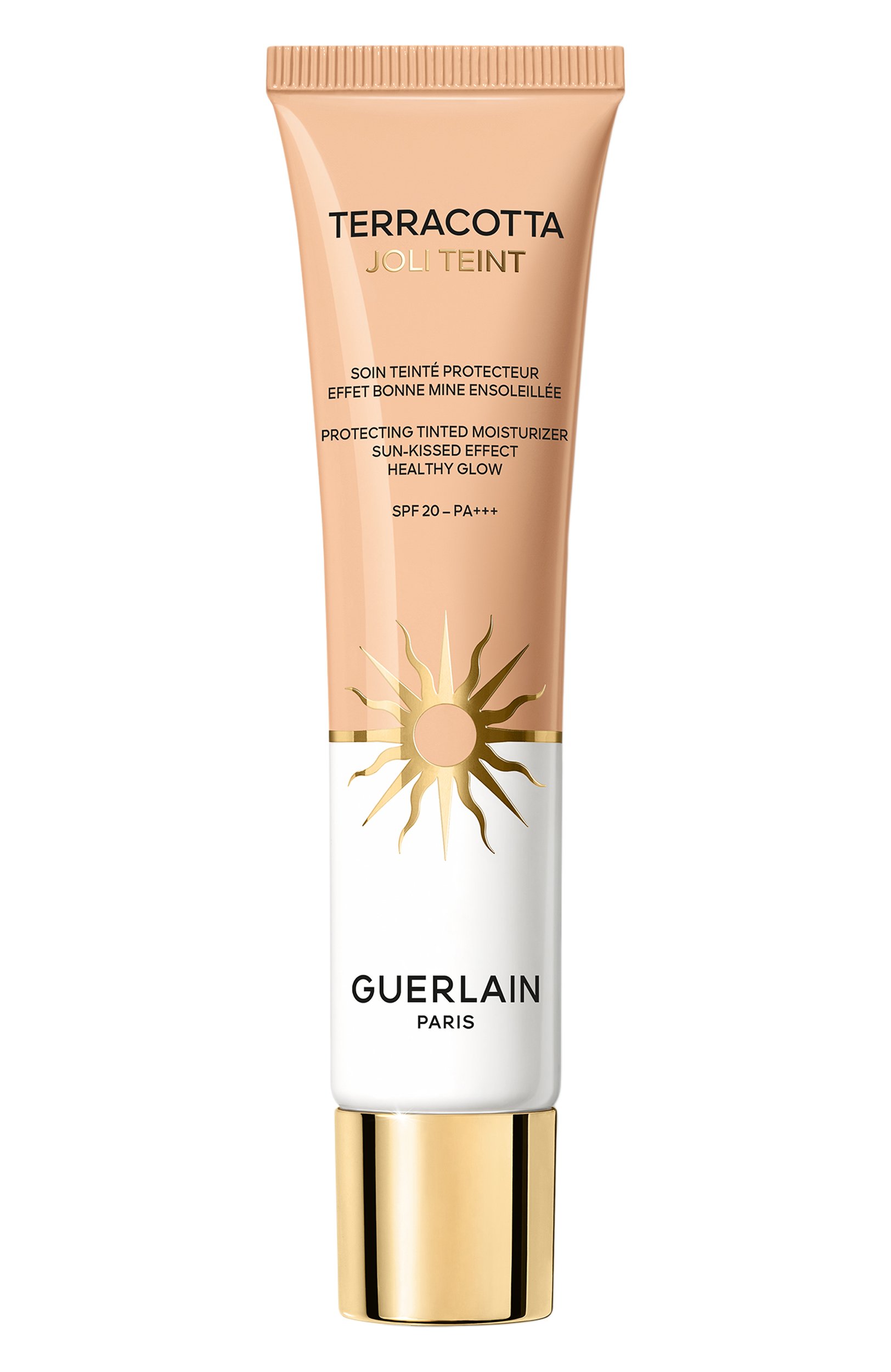 Увлажняющий крем с тональным эффектом terracotta joli teint spf 20-pa+++, оттенок 10 солнечная вуаль (30ml) GUERLAIN цвета по цене 5900 руб., арт. G062294, фото 1 Увлажняющий крем с тональным эффектом terracotta joli teint spf 20-pa+++, оттенок 10 солнечная вуаль (30ml) GUERLAIN, арт. G062294, фото 1
