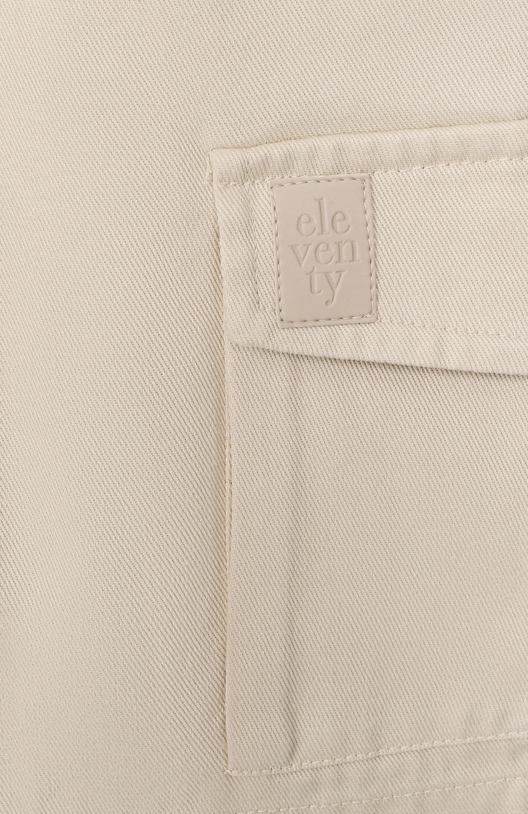 Шорты-карго из лиоцелла ELEVENTY светло-бежевого цвета по цене 15250 руб., арт. EY6R09/Z3776_001, фото 3 Шорты-карго из лиоцелла ELEVENTY, арт. EY6R09/Z3776_001, фото 3