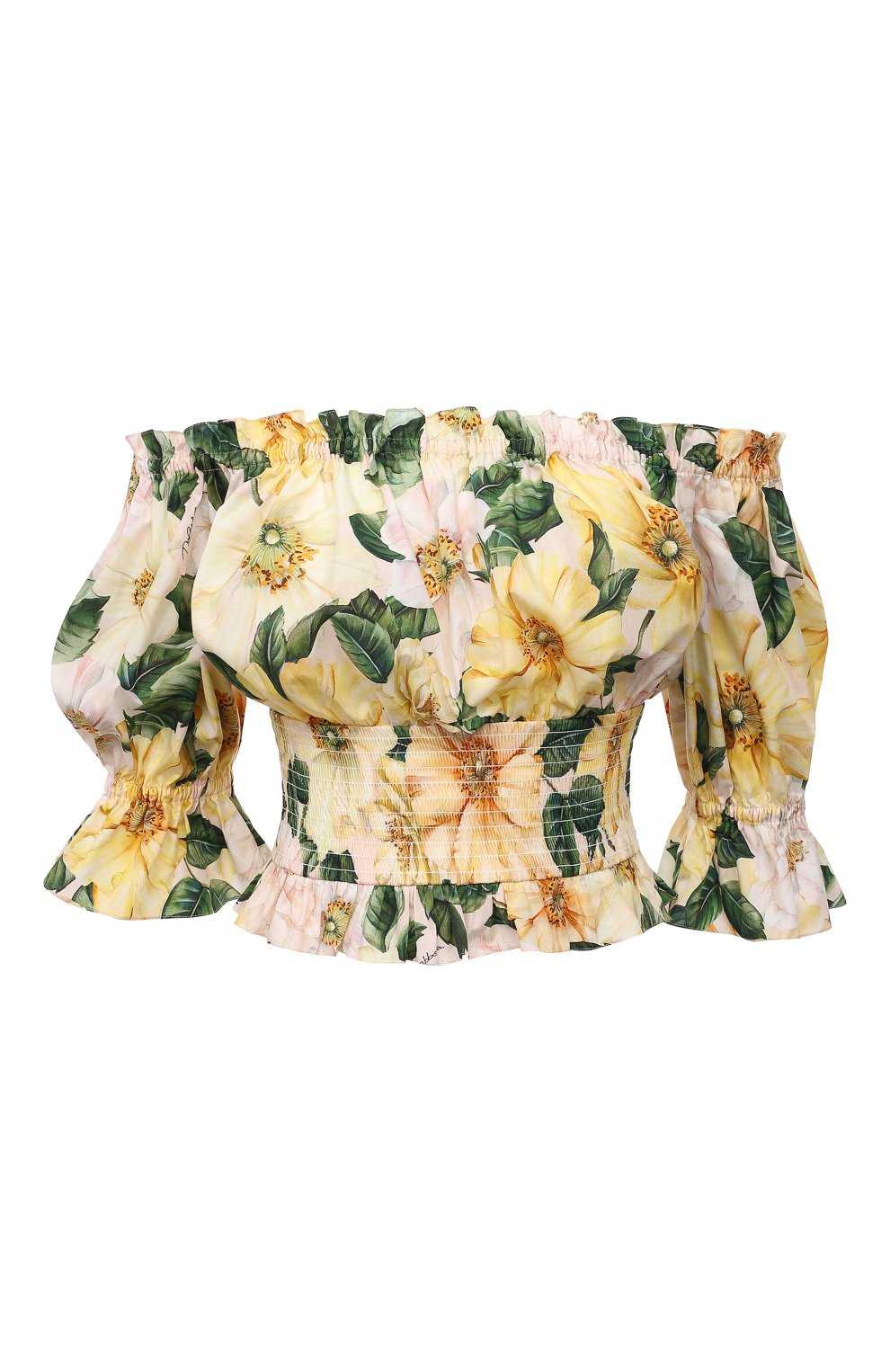 Хлопковый топ DOLCE & GABBANA, арт. F74R0T/HS5IA, фото 1