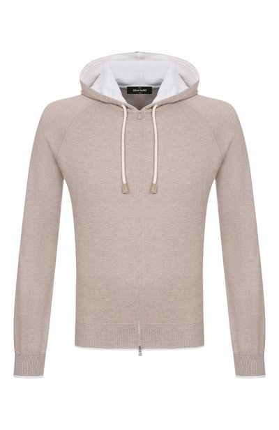 Кардиган из хлопка и кашемира GRAN SASSO, арт. 57190/23202, фото 1