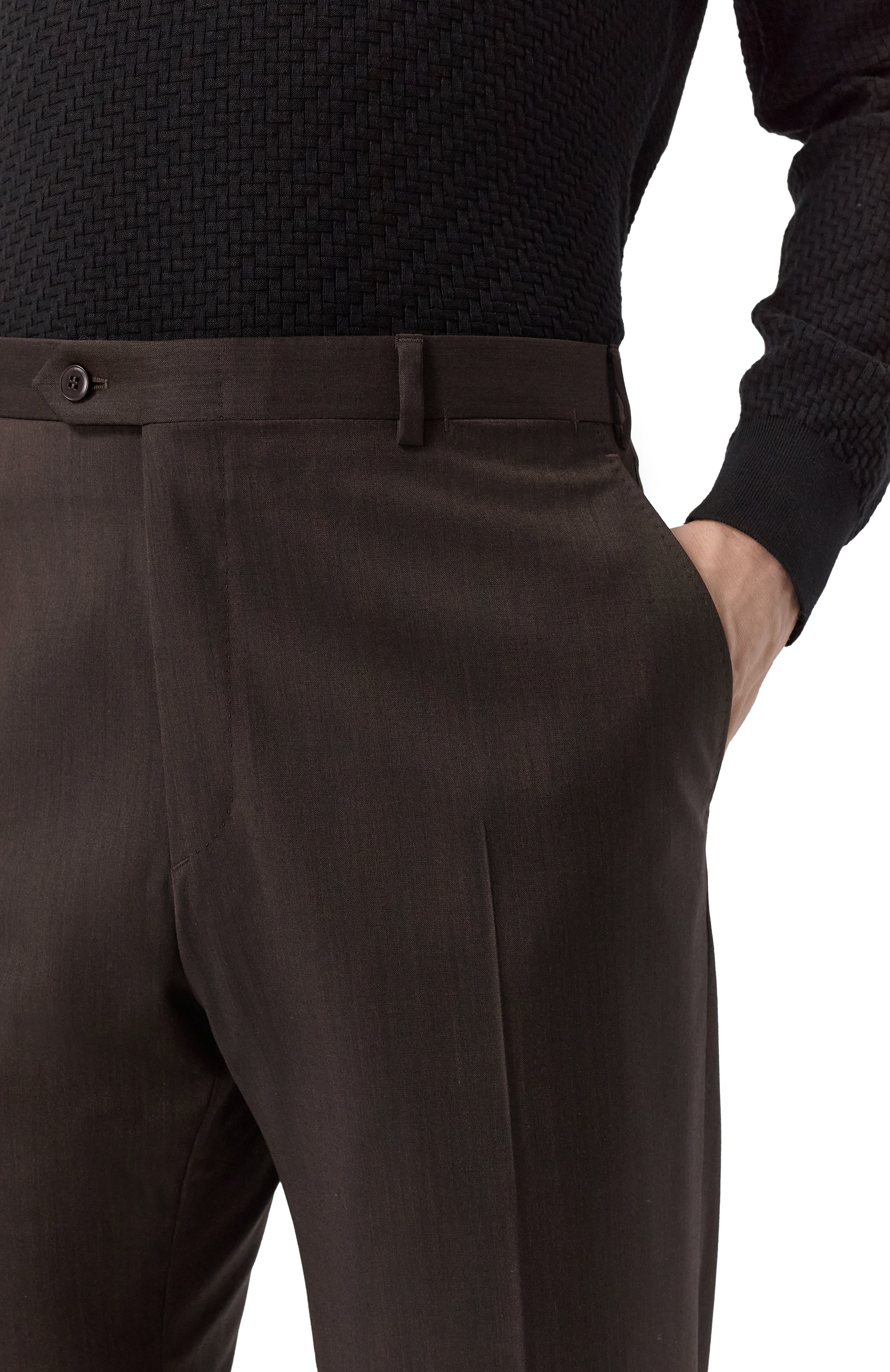 Шерстяные брюки BRIONI, арт. RPC60M-PBA44, фото 5