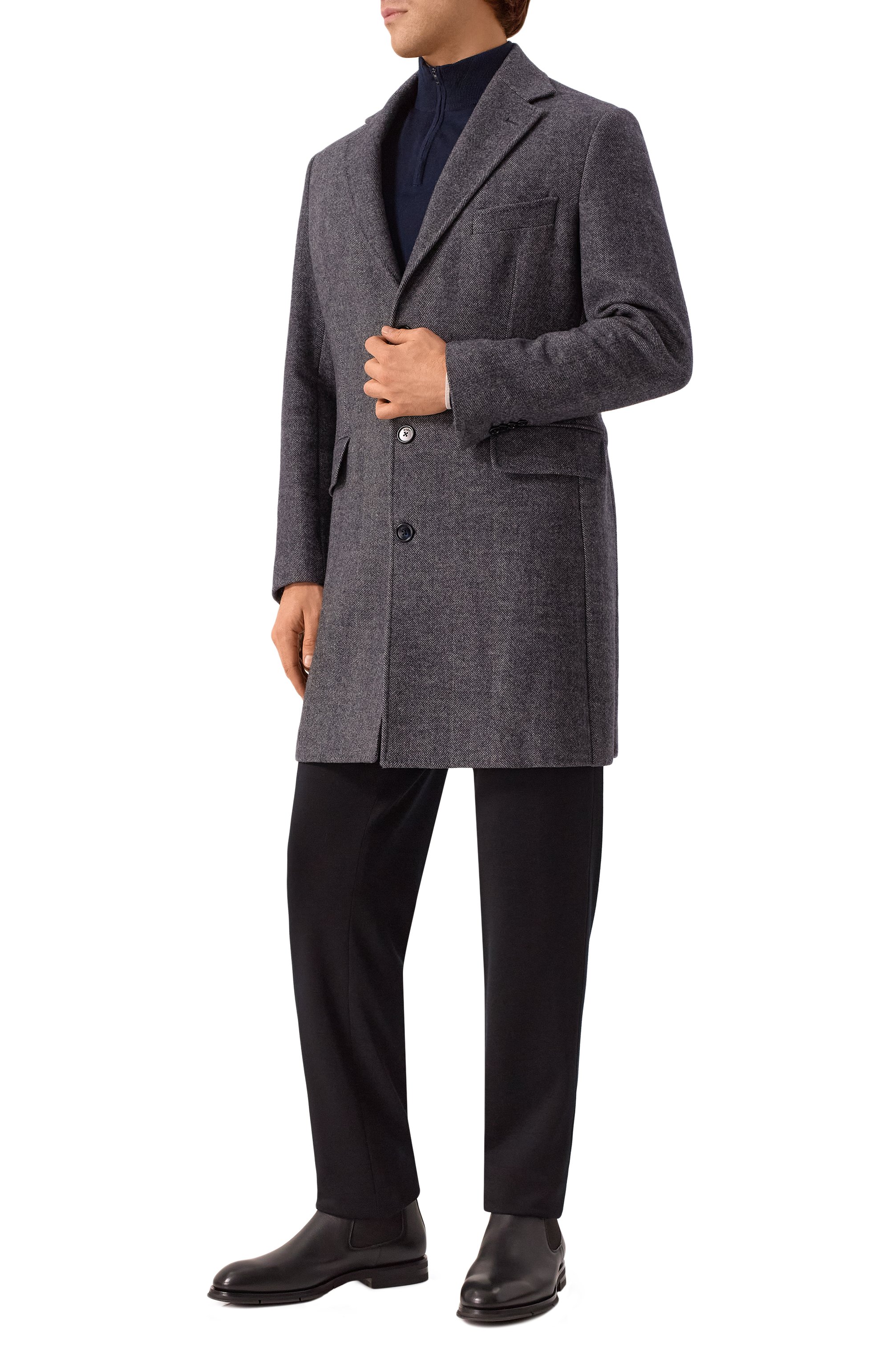 Кожаные челси justin SANTONI, арт. MCJG18579PI2KMEM, фото 2