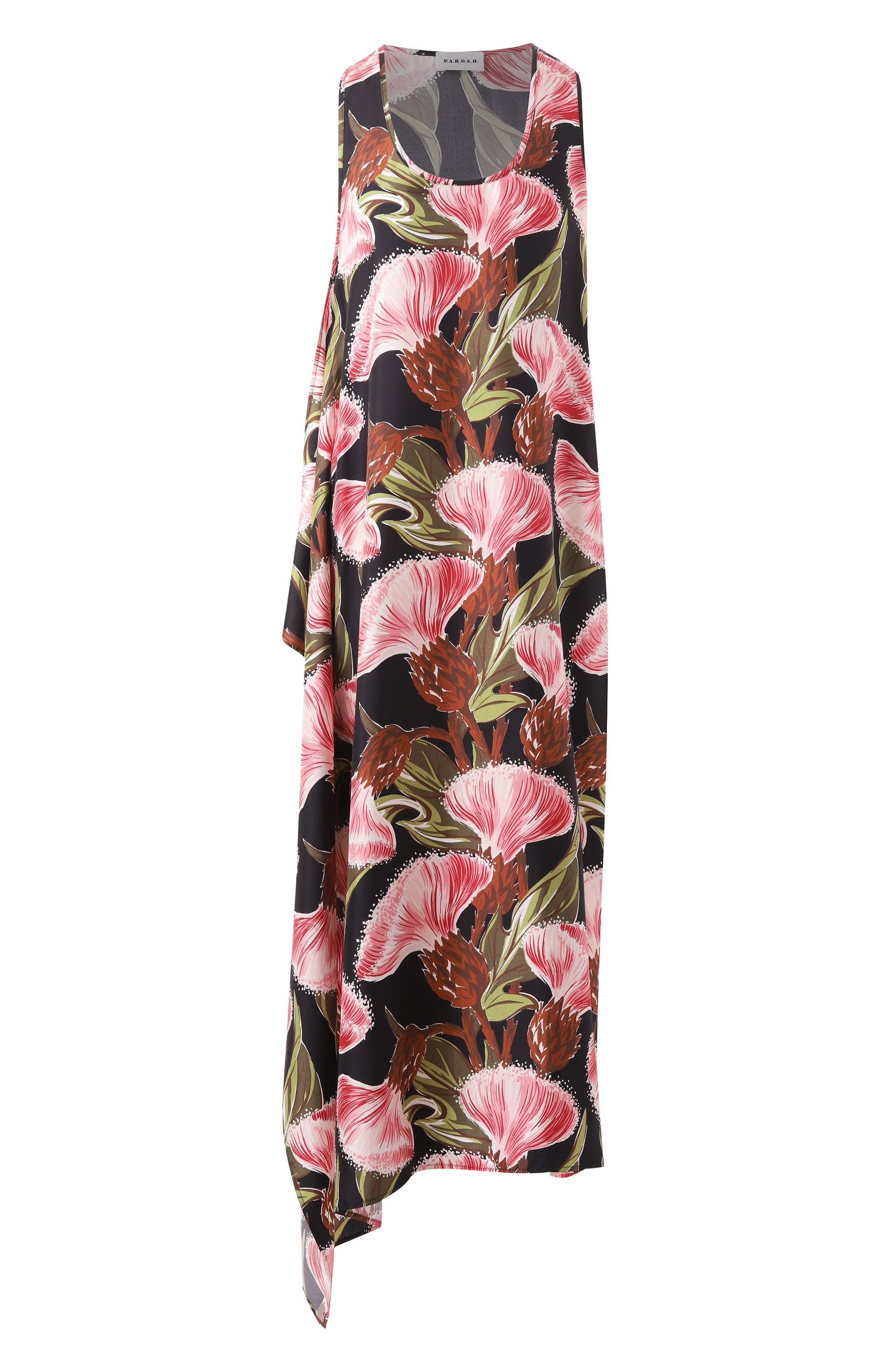 Шелковое платье P.A.R.O.S.H., арт. D723244, фото 1