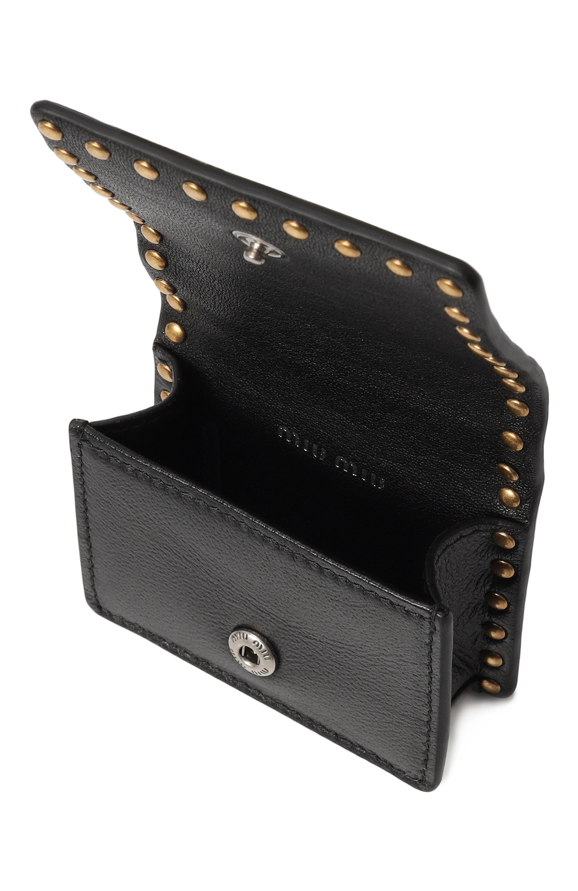 Кожаный футляр для airpods MIU MIU, арт. 5TT139-2DQR-F0002, фото 2