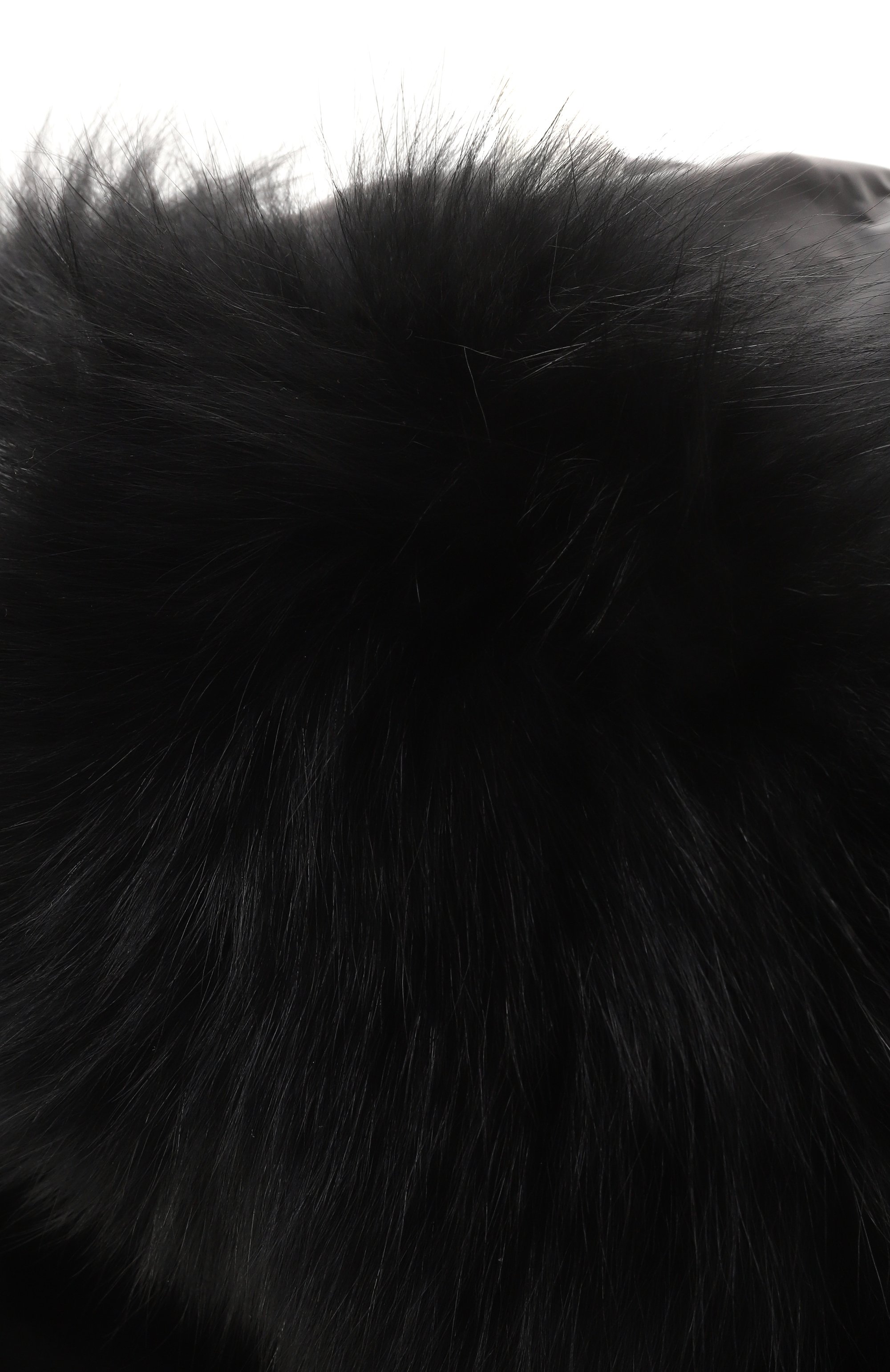 Пуховая шапка-ушанка с отделкой из песца YVES SALOMON ENFANT, арт. 23WEA015XXD0XW, фото 3